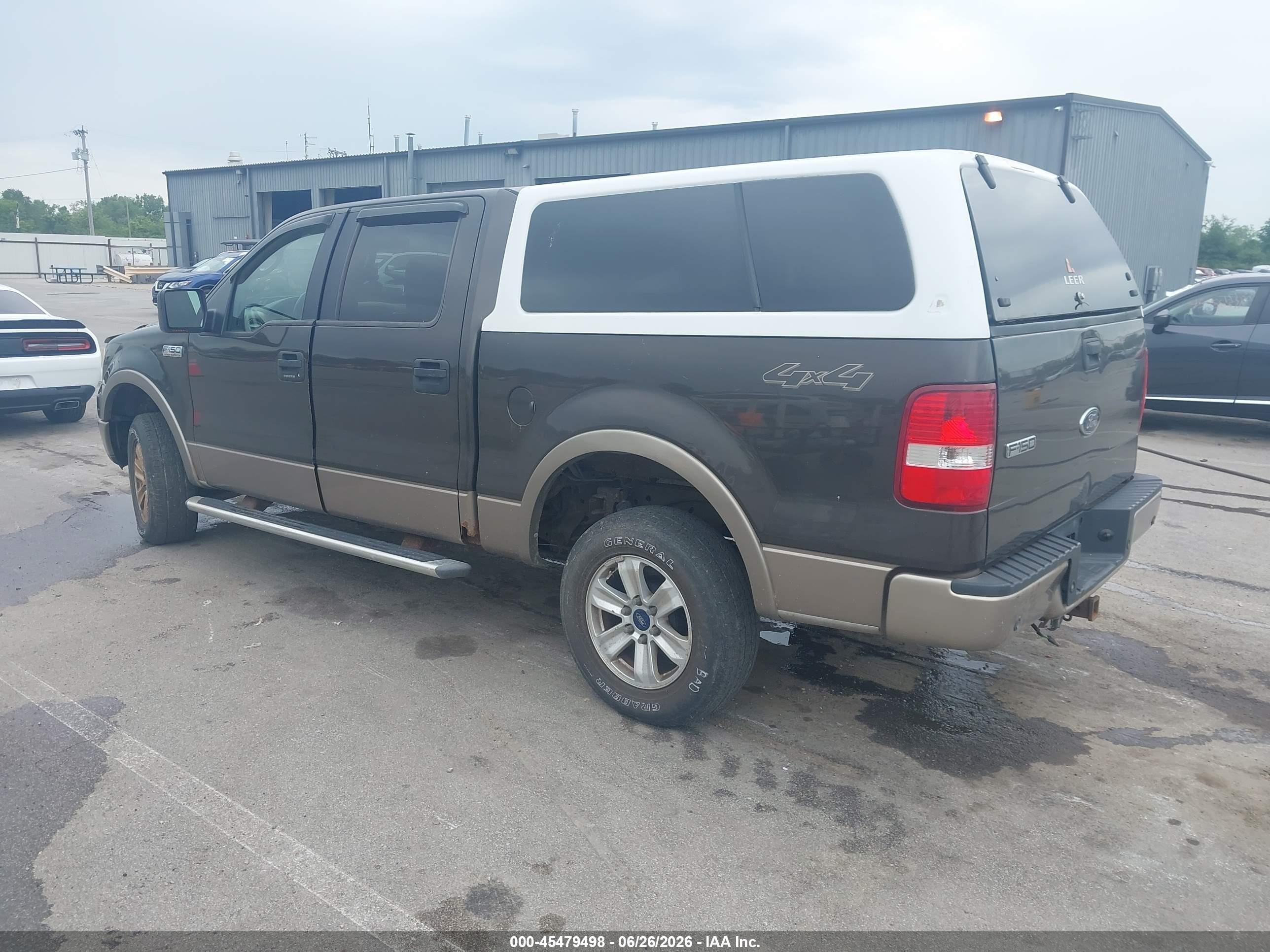 2005 Ford F-150 Fx4/lariat/xlt Brown vin: 1FTPW14535KB82197