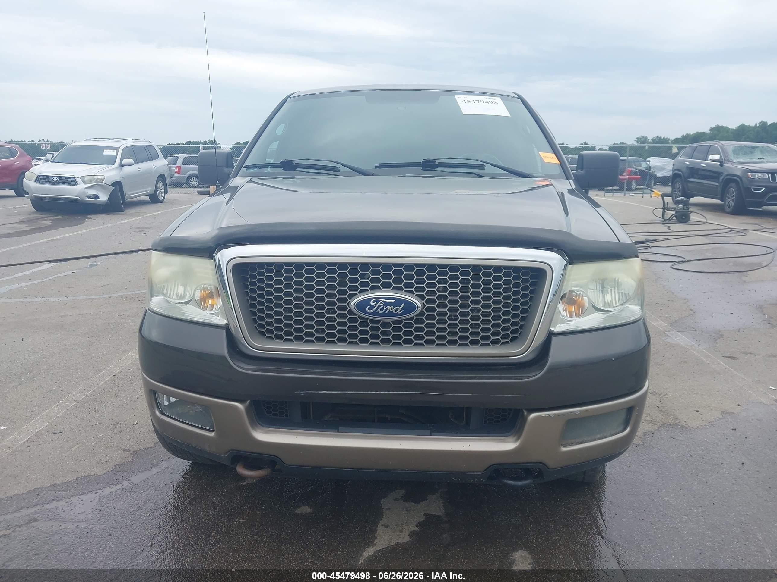 2005 Ford F-150 Fx4/lariat/xlt Brown vin: 1FTPW14535KB82197