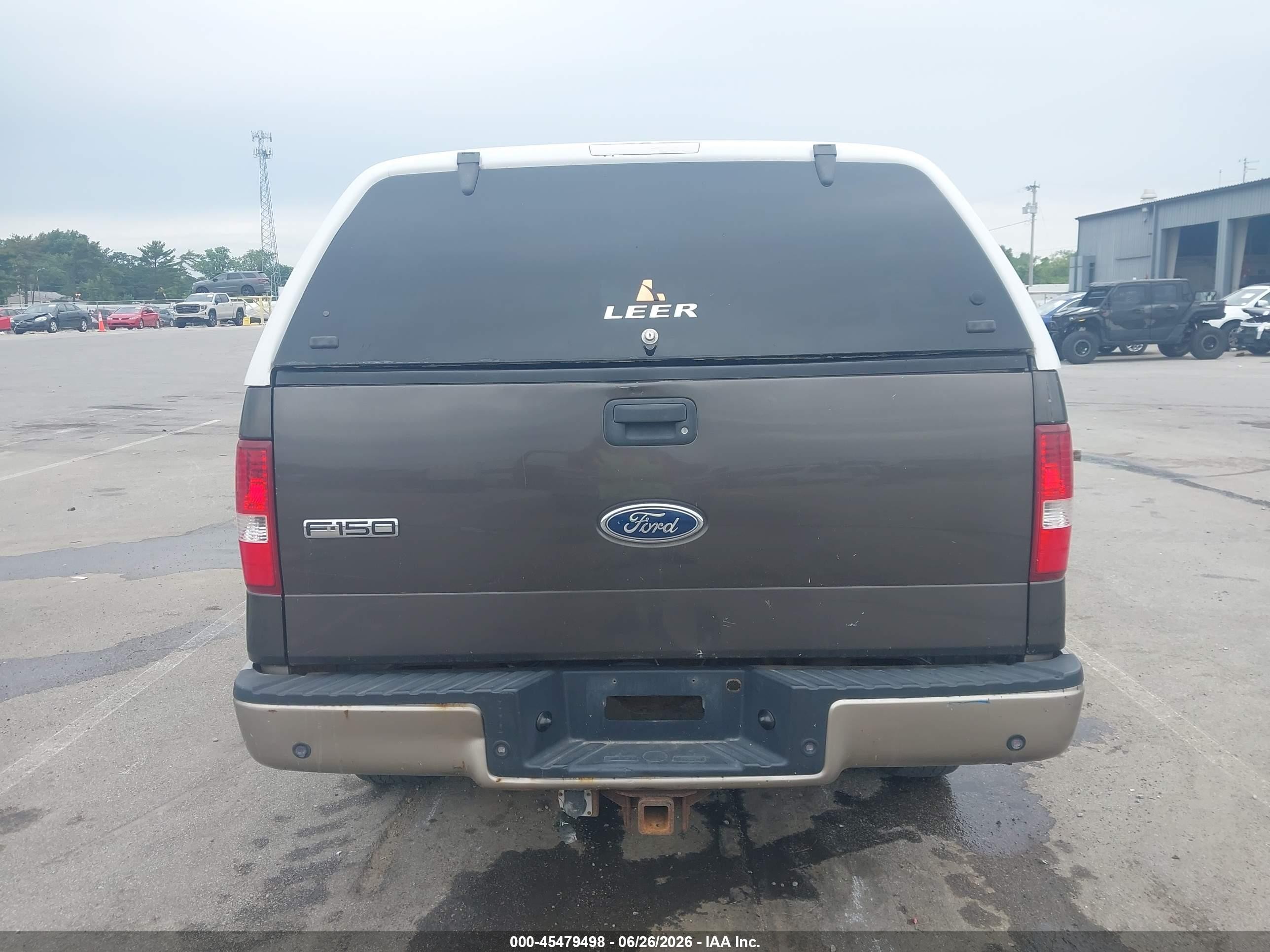 2005 Ford F-150 Fx4/lariat/xlt Brown vin: 1FTPW14535KB82197
