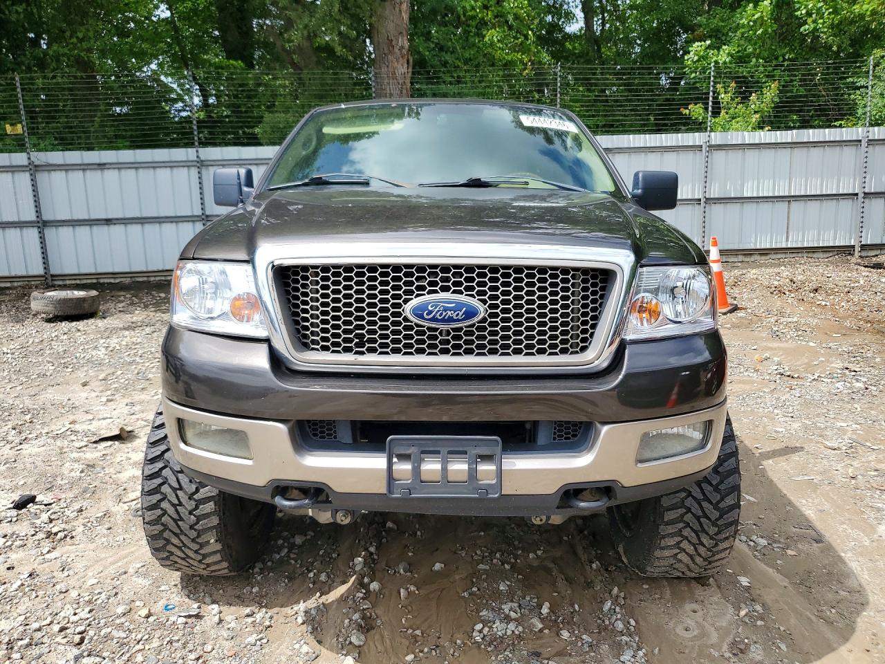 2005 Ford F150 Supercrew Brown vin: 1FTPW14535KD71321