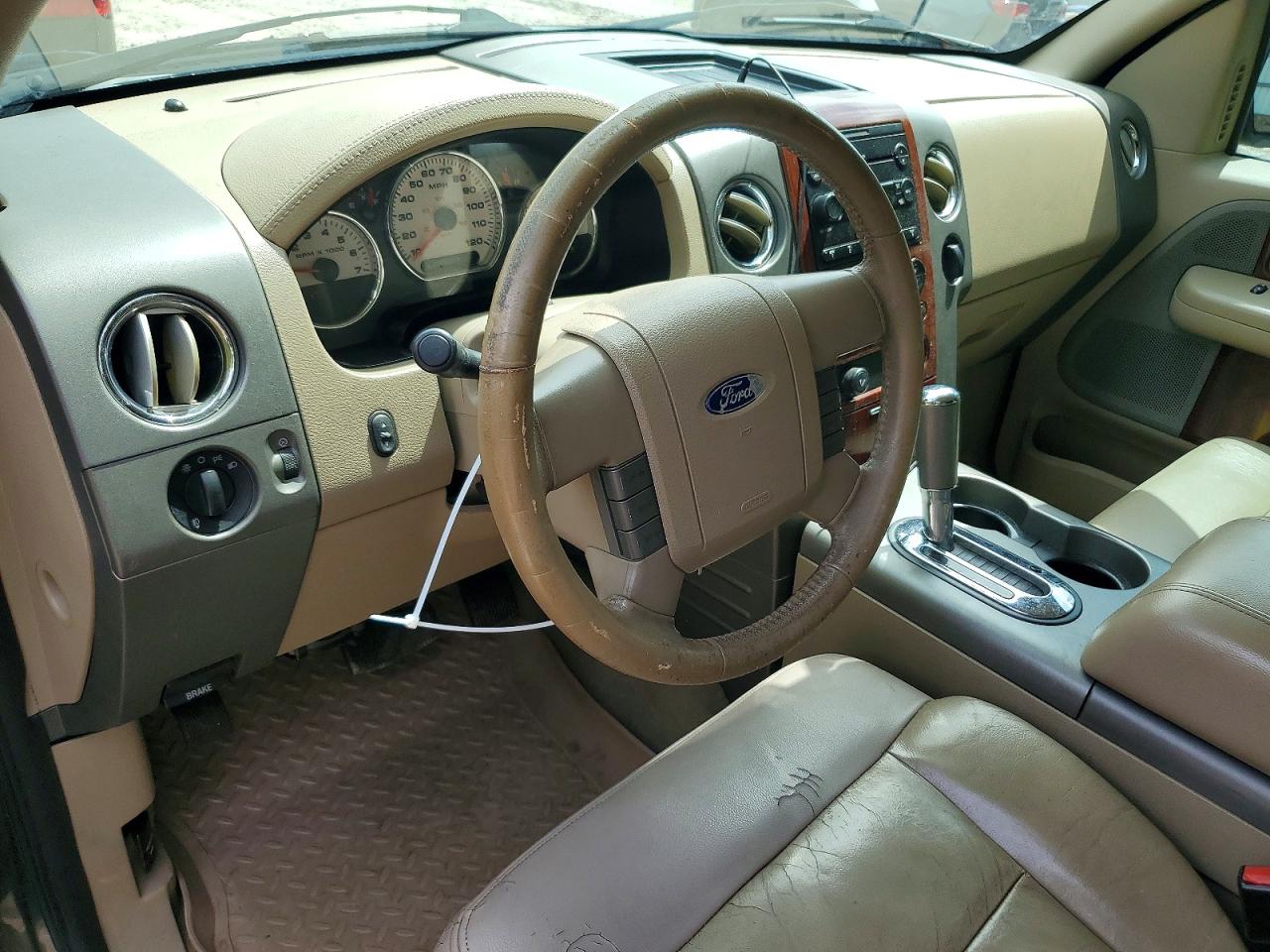 2005 Ford F150 Supercrew Brown vin: 1FTPW14535KD71321