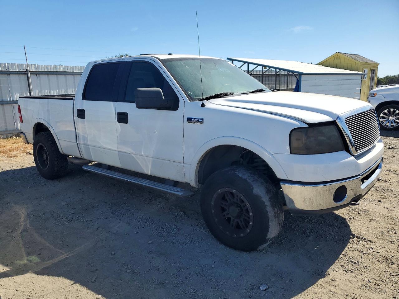 2006 Ford F150 Supercrew White vin: 1FTPW14536FA88802