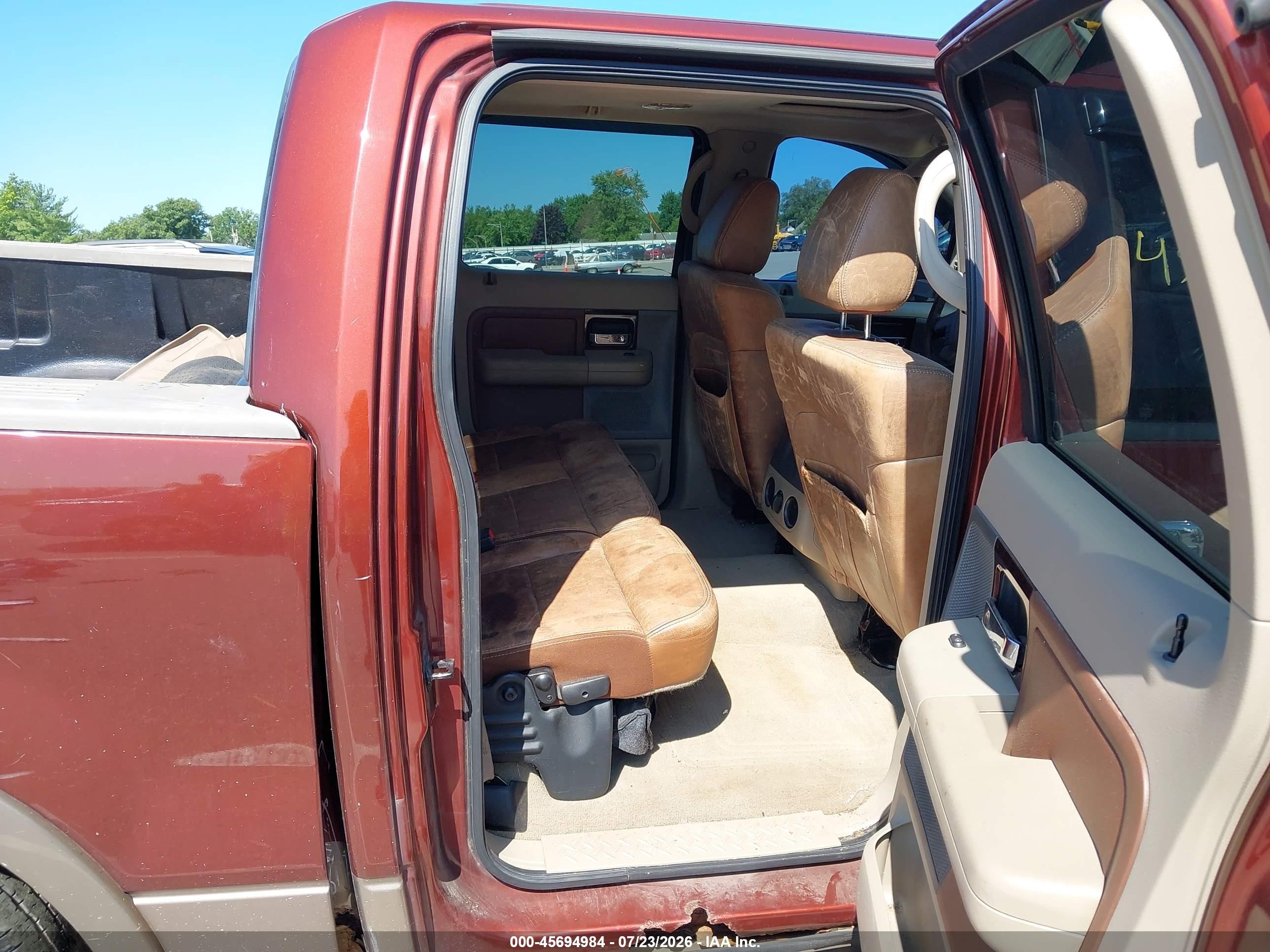 2006 Ford F-150 Fx4/lariat/xlt Orange vin: 1FTPW14536KB14161