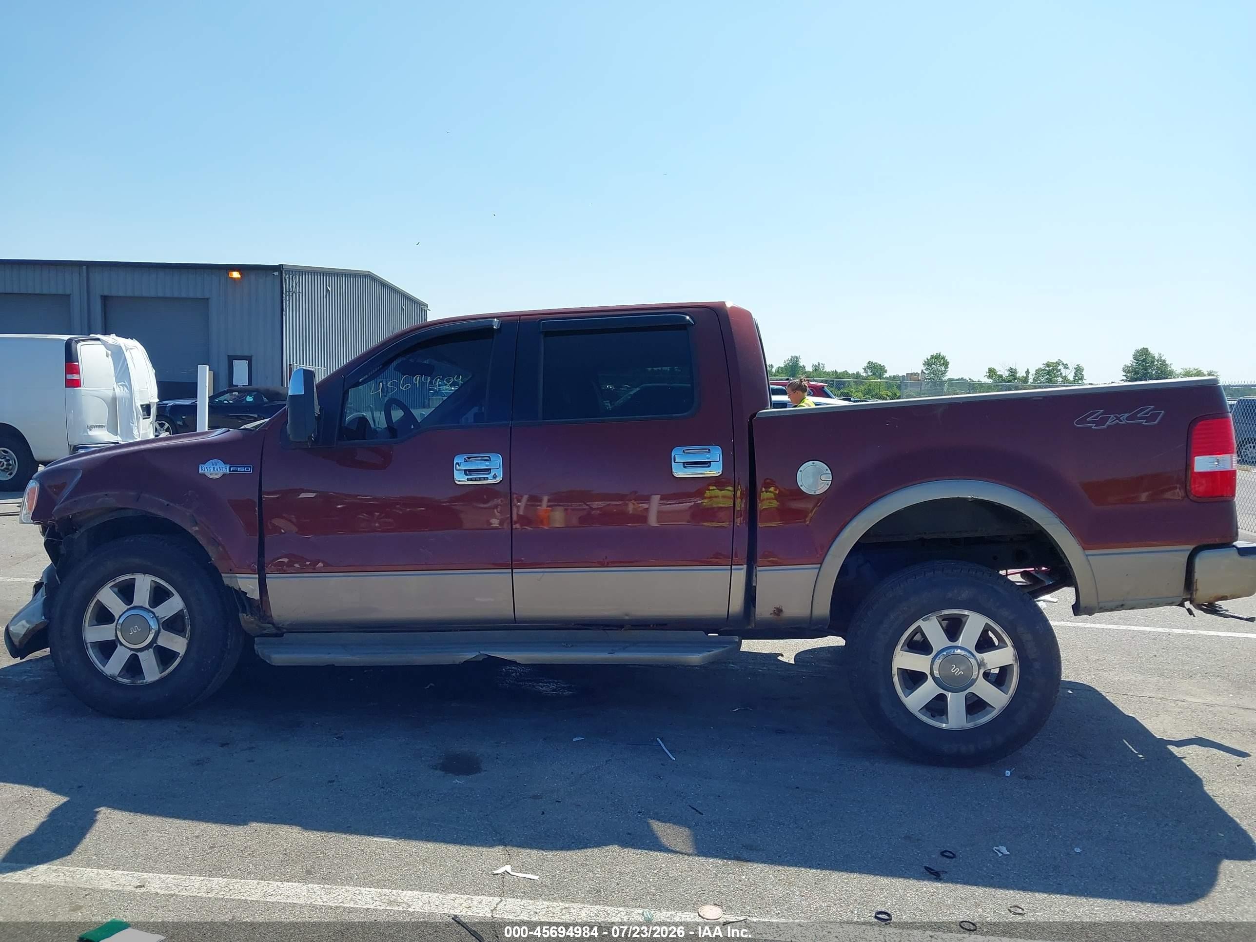 2006 Ford F-150 Fx4/lariat/xlt Orange vin: 1FTPW14536KB14161