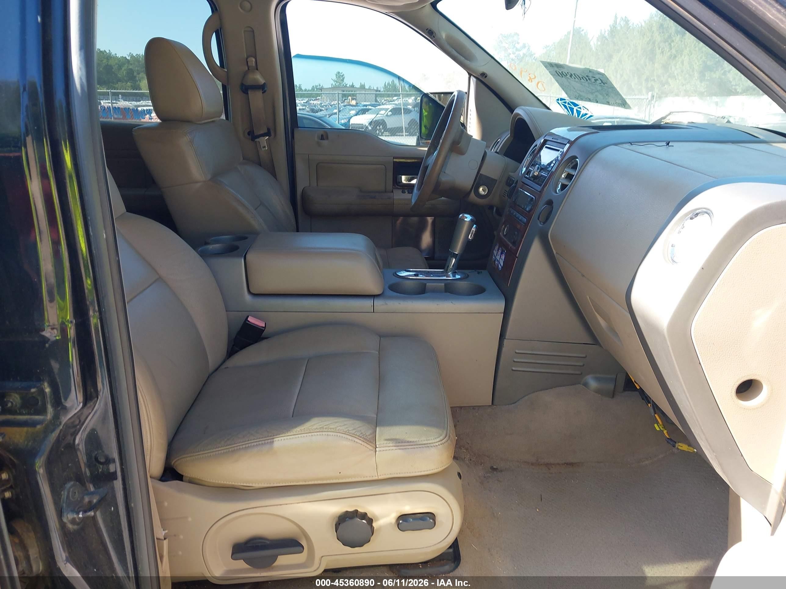 2007 Ford F-150 Fx4/lariat/xlt Black vin: 1FTPW14537FA97677
