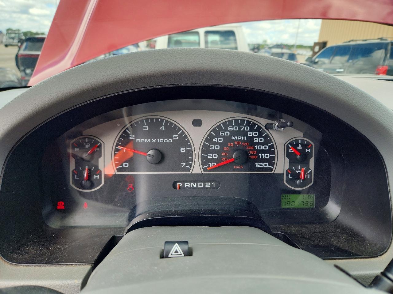 2007 Ford F150 Supercrew Red vin: 1FTPW14537FB42343
