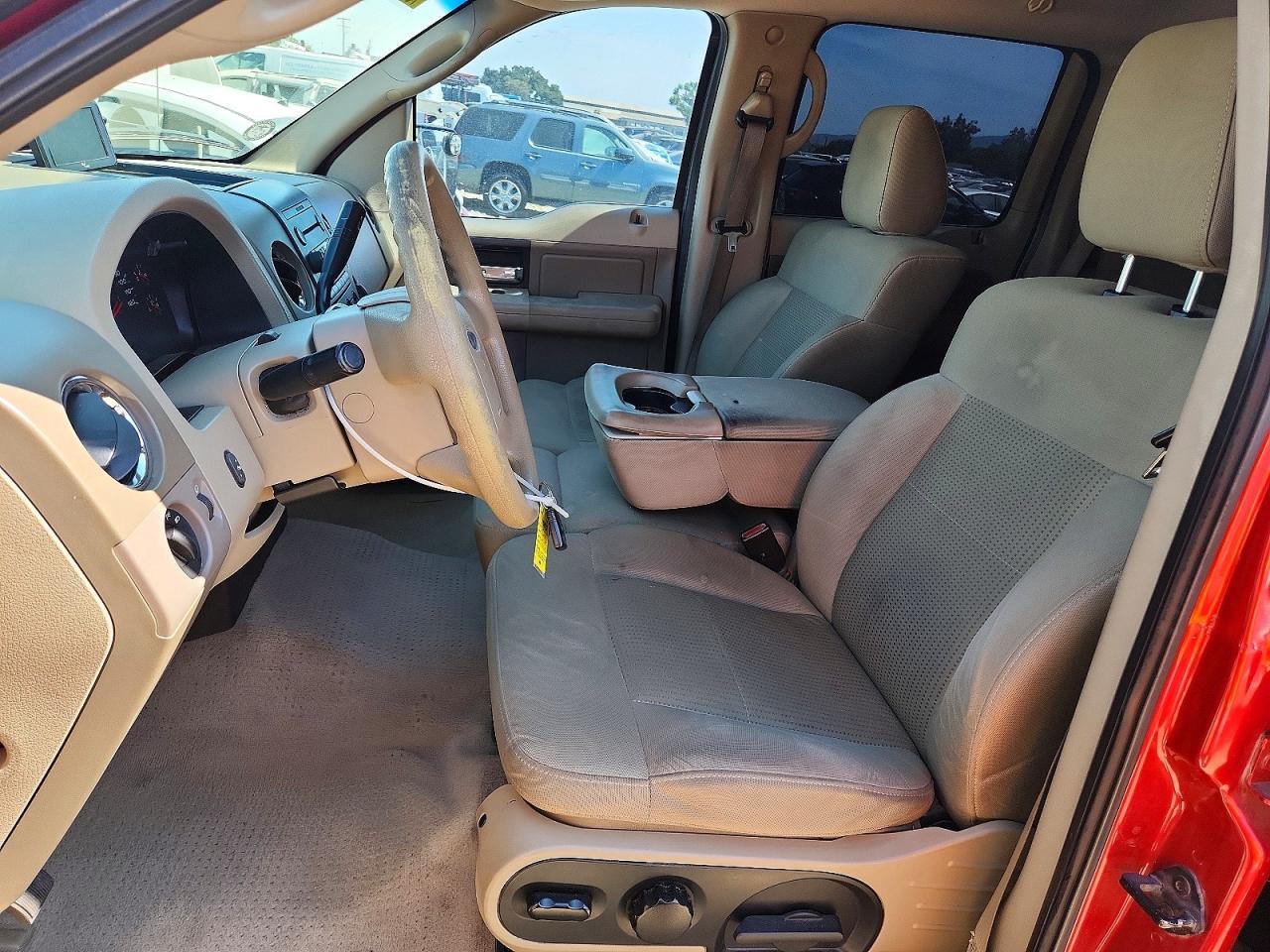 2007 Ford F150 Supercrew Красный vin: 1FTPW14537KB09866