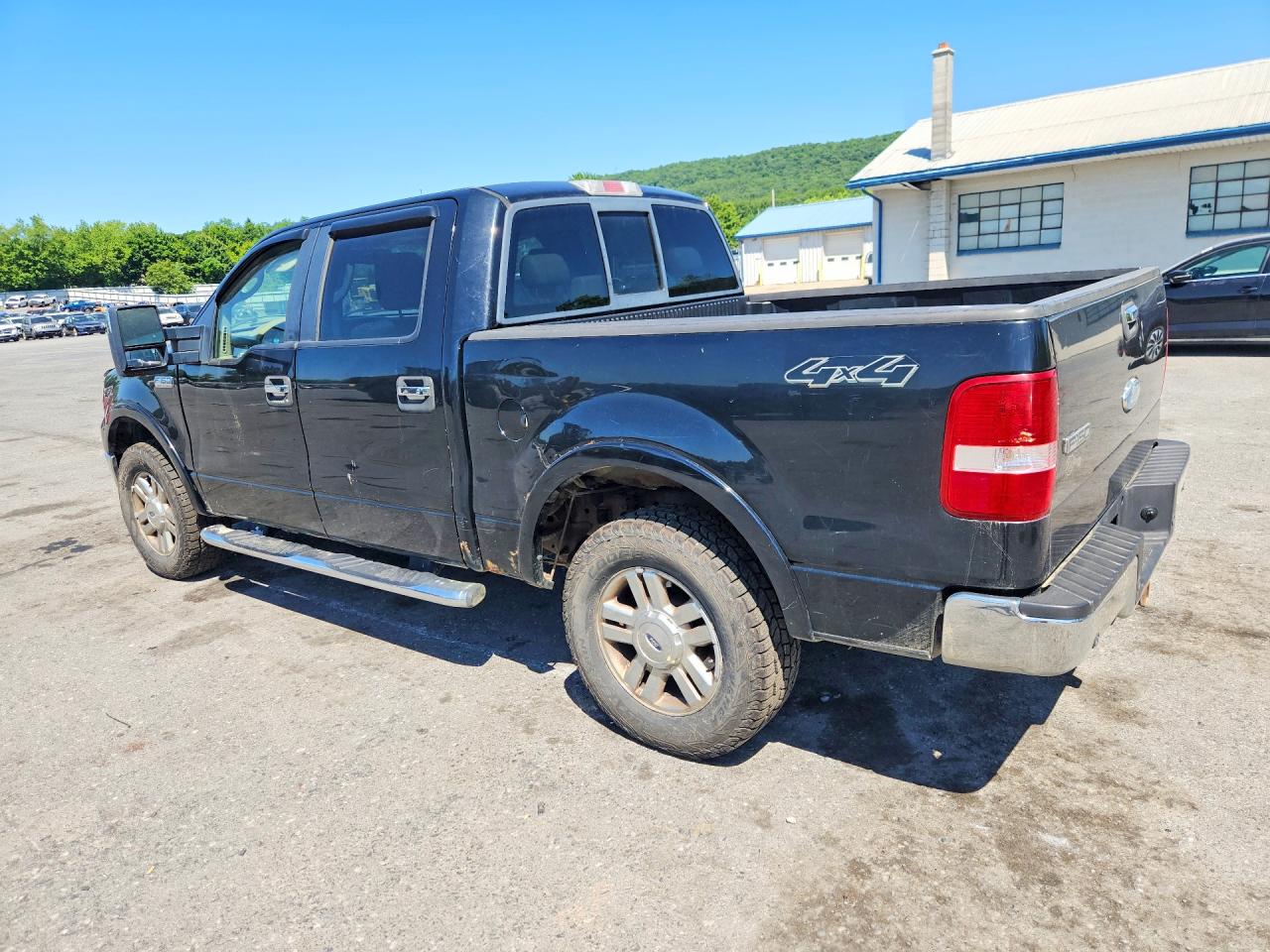 2008 Ford F150 Supercrew Black vin: 1FTPW14538FA53180