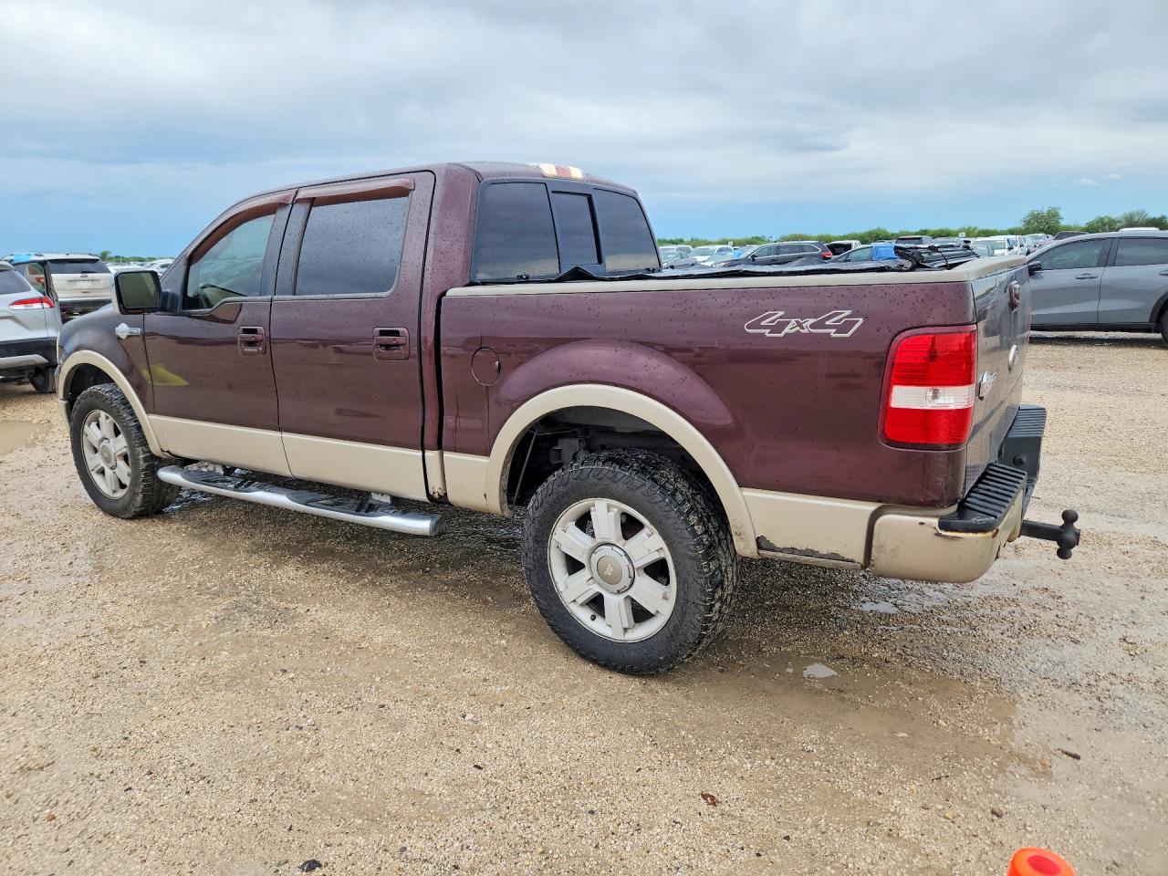 2008 Ford F150 Supercrew Maroon vin: 1FTPW14538KB81894
