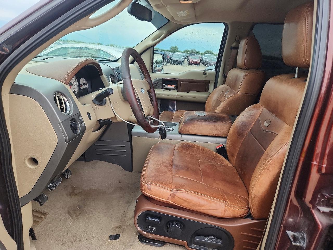 2008 Ford F150 Supercrew Maroon vin: 1FTPW14538KB81894
