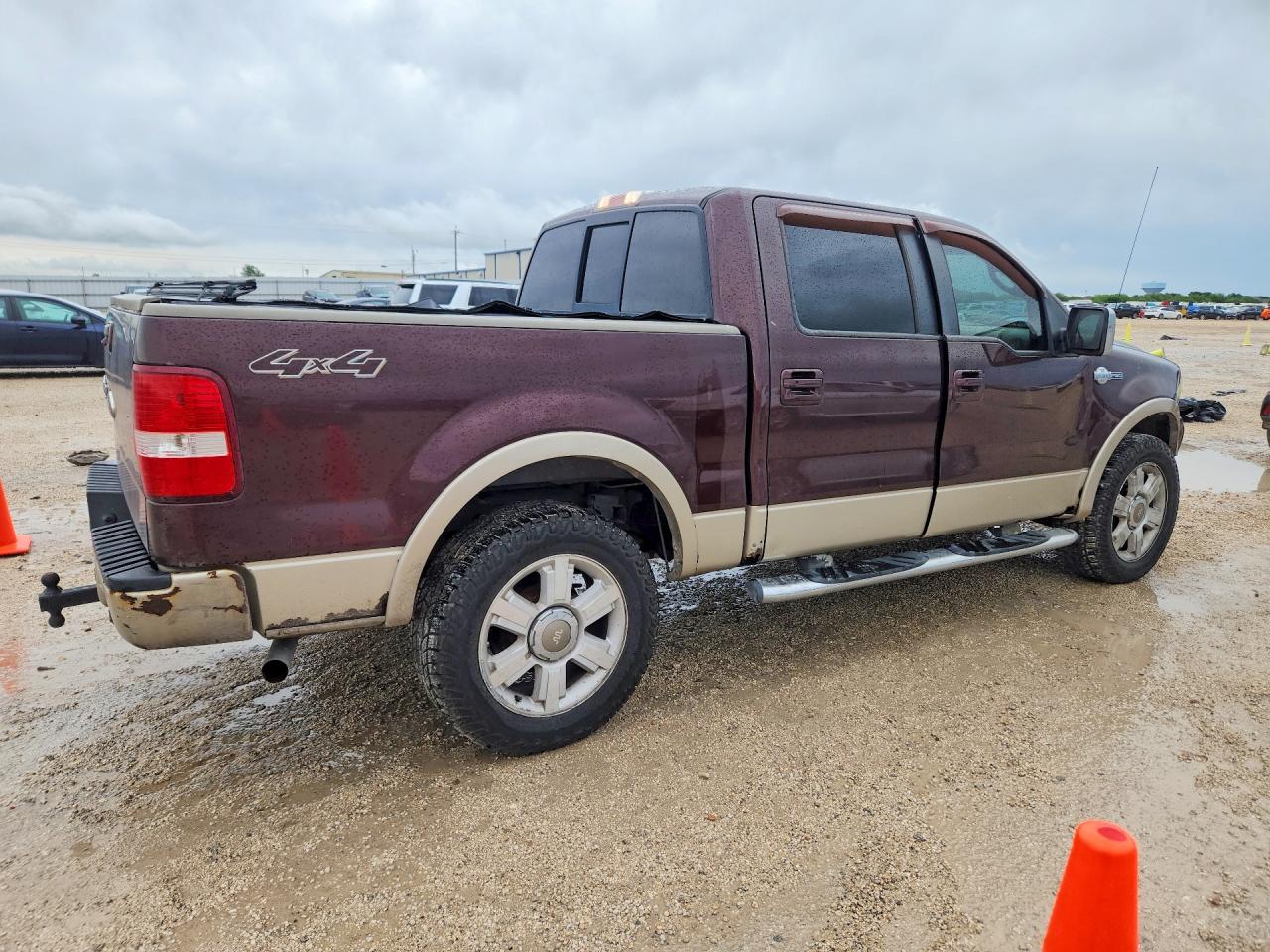 2008 Ford F150 Supercrew Maroon vin: 1FTPW14538KB81894