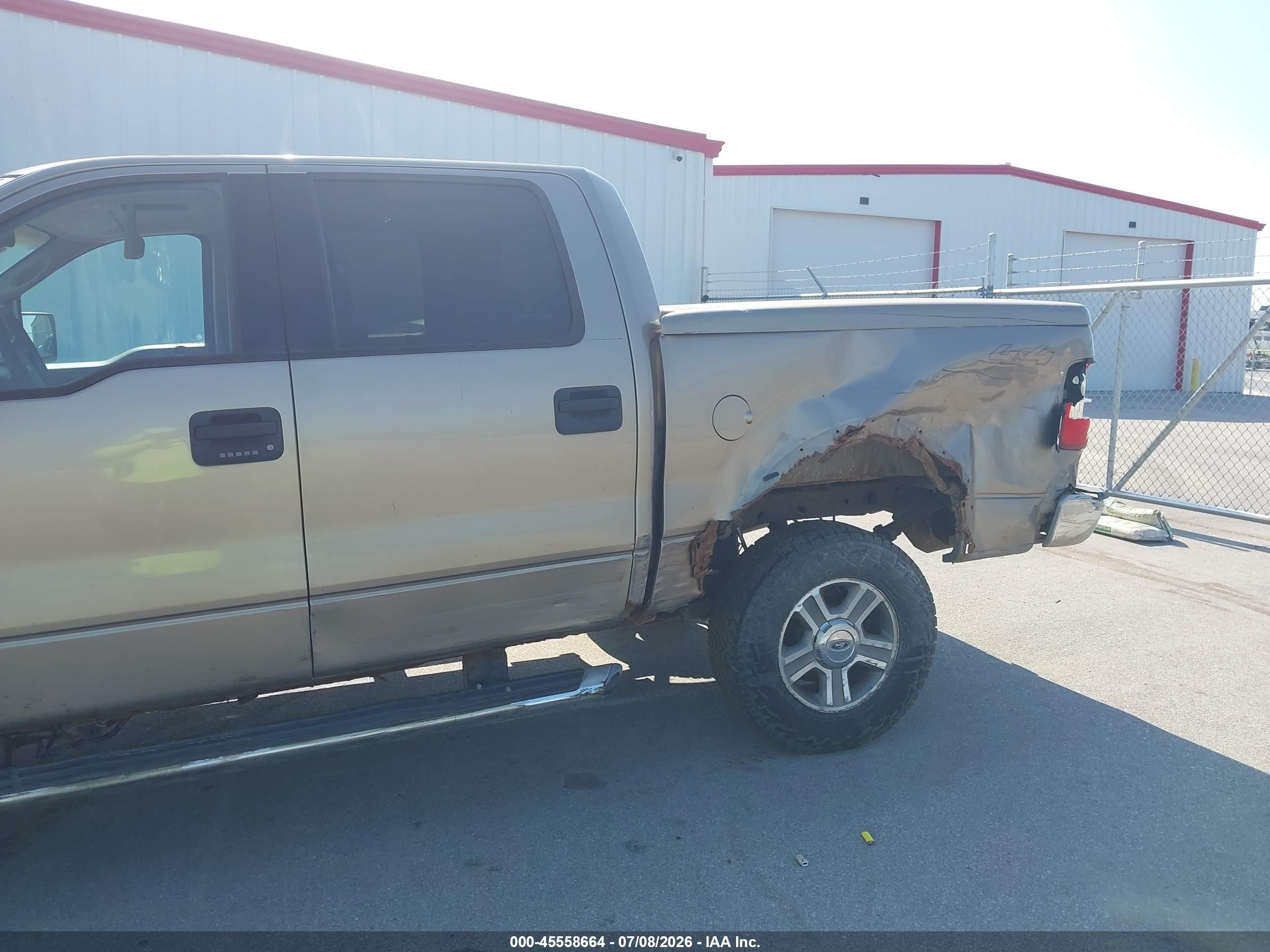 2004 Ford F-150 Fx4/lariat/xlt Желто-коричневый vin: 1FTPW14544KB71823