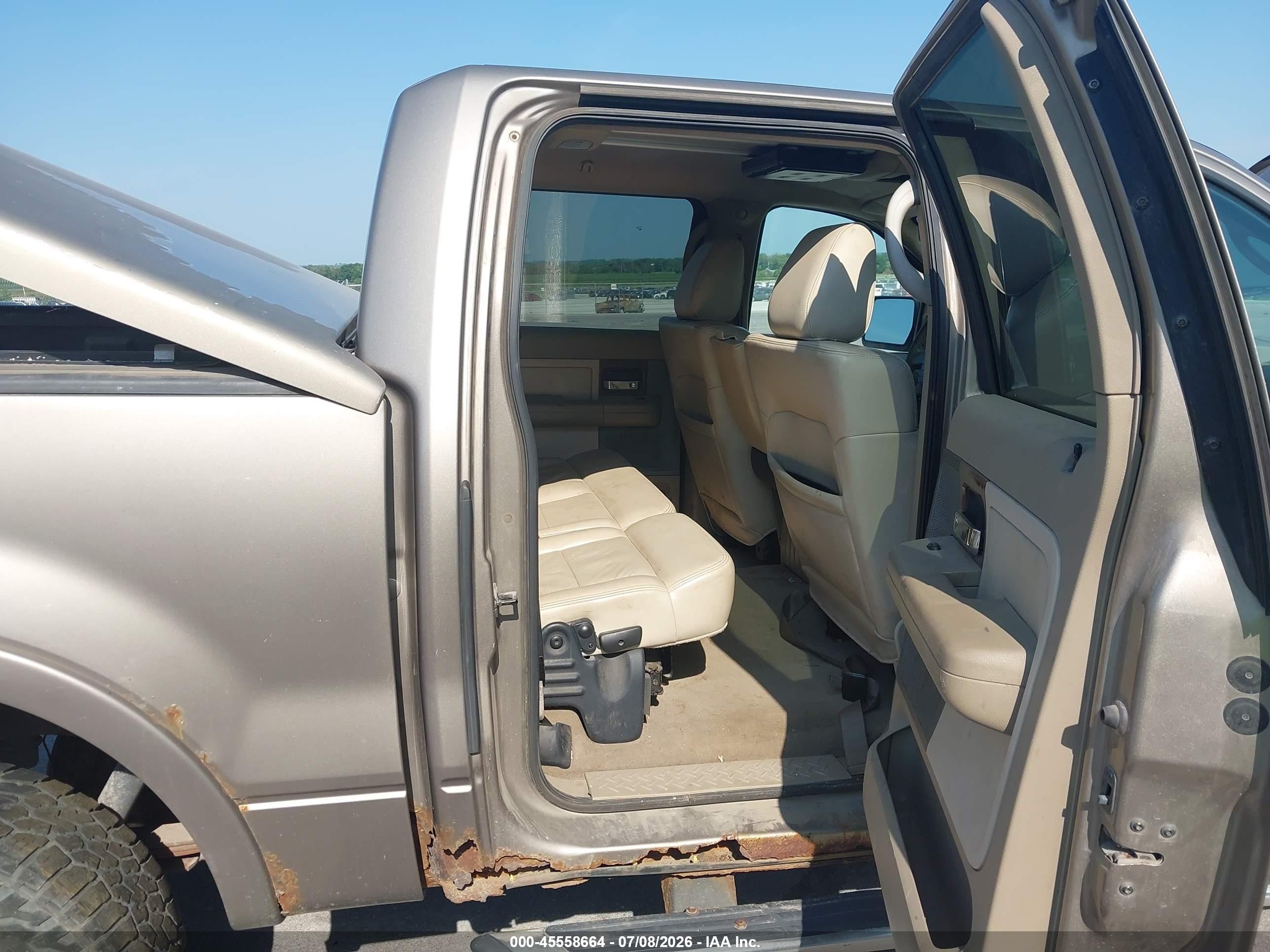 2004 Ford F-150 Fx4/lariat/xlt Желто-коричневый vin: 1FTPW14544KB71823