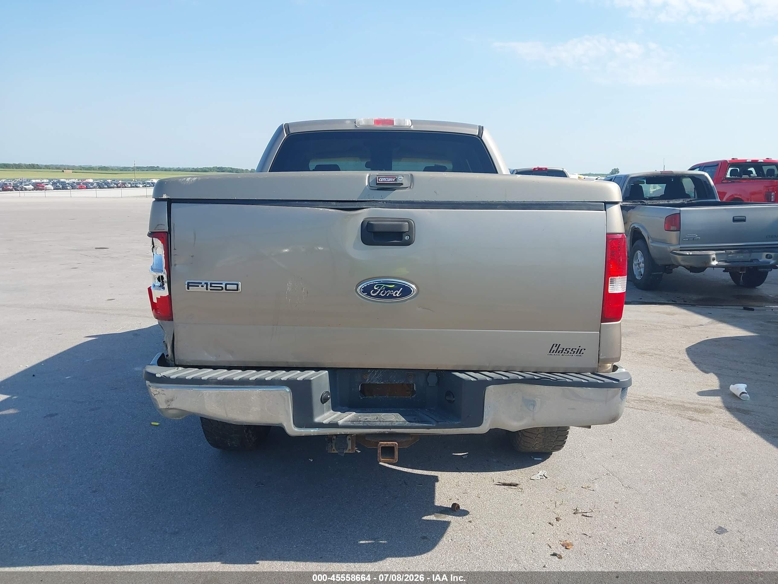 2004 Ford F-150 Fx4/lariat/xlt Желто-коричневый vin: 1FTPW14544KB71823