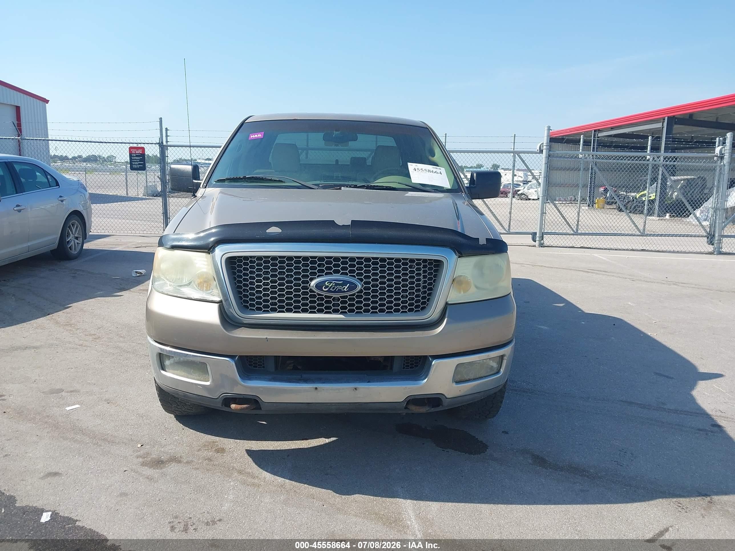 2004 Ford F-150 Fx4/lariat/xlt Желто-коричневый vin: 1FTPW14544KB71823