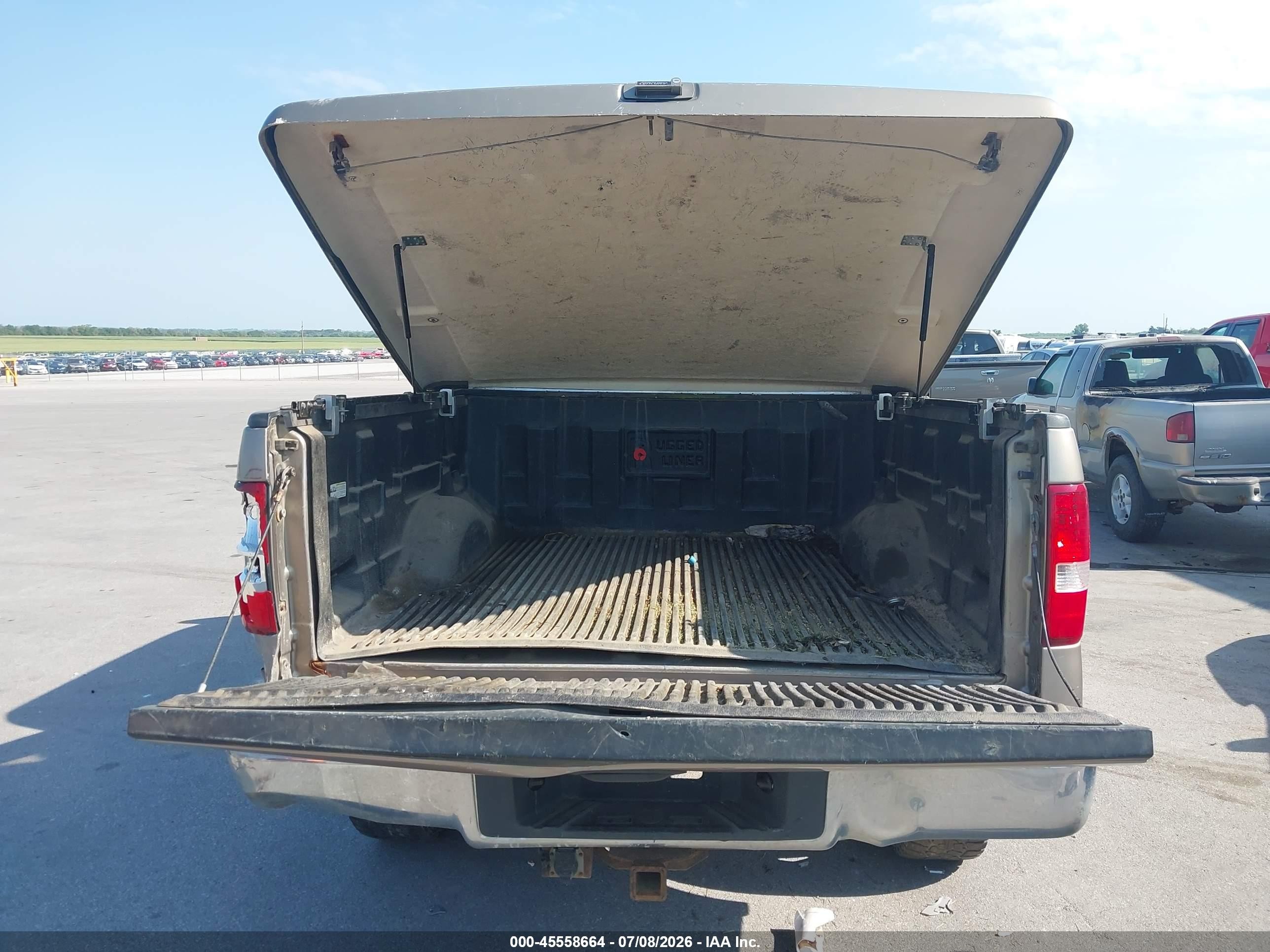 2004 Ford F-150 Fx4/lariat/xlt Желто-коричневый vin: 1FTPW14544KB71823