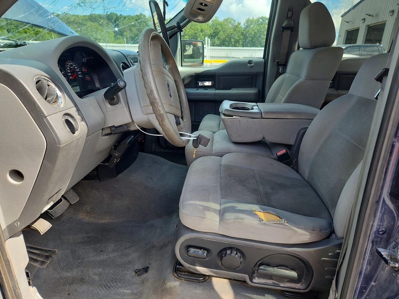 2004 Ford F150 Supercrew Blue vin: 1FTPW14544KC11754