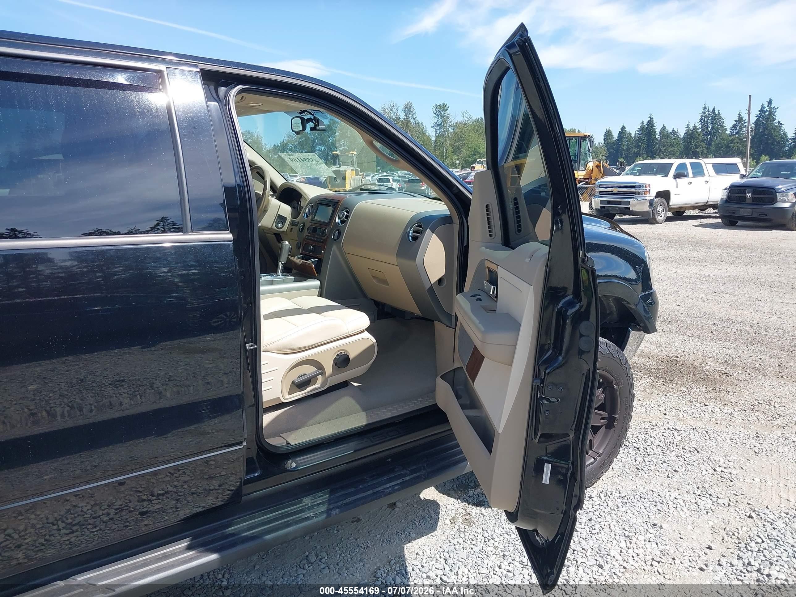2004 Ford F-150 Fx4/lariat/xlt Black vin: 1FTPW14544KC53714