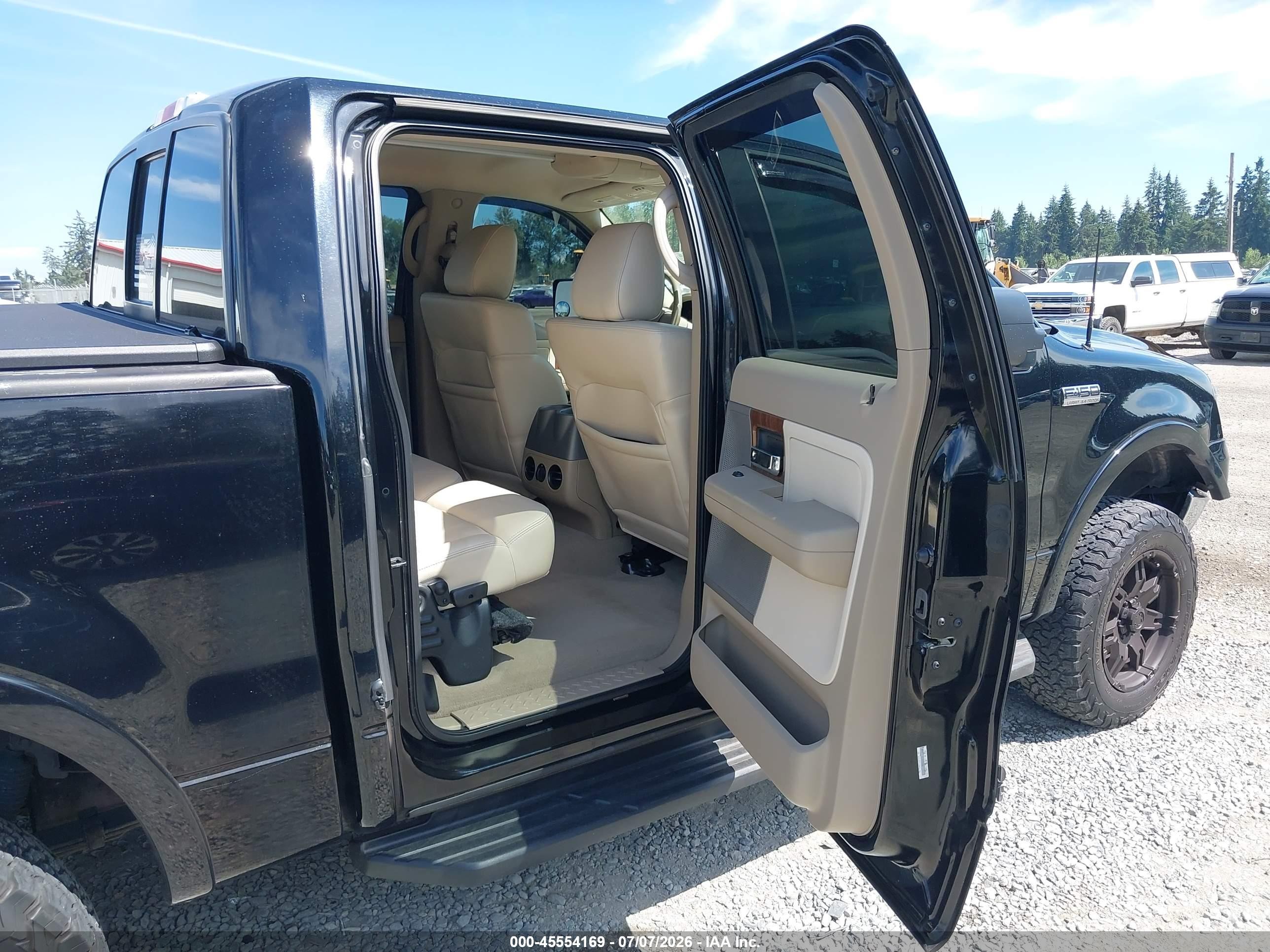 2004 Ford F-150 Fx4/lariat/xlt Black vin: 1FTPW14544KC53714