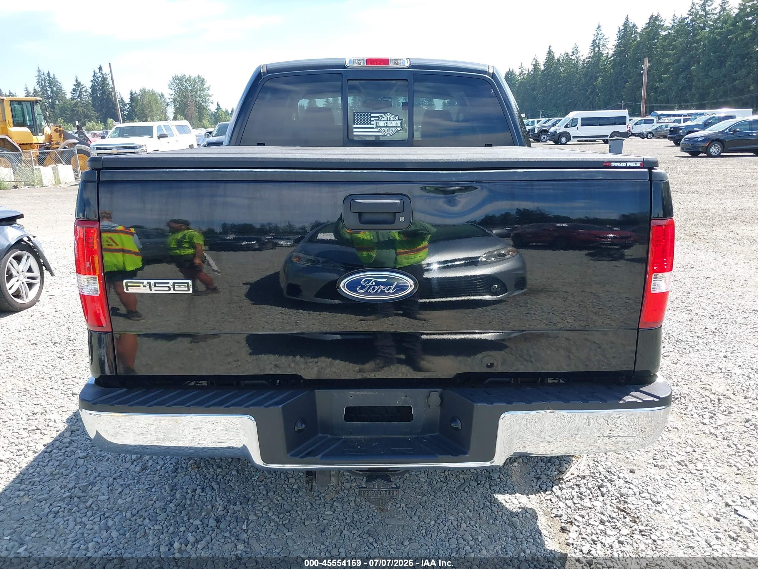 2004 Ford F-150 Fx4/lariat/xlt Black vin: 1FTPW14544KC53714