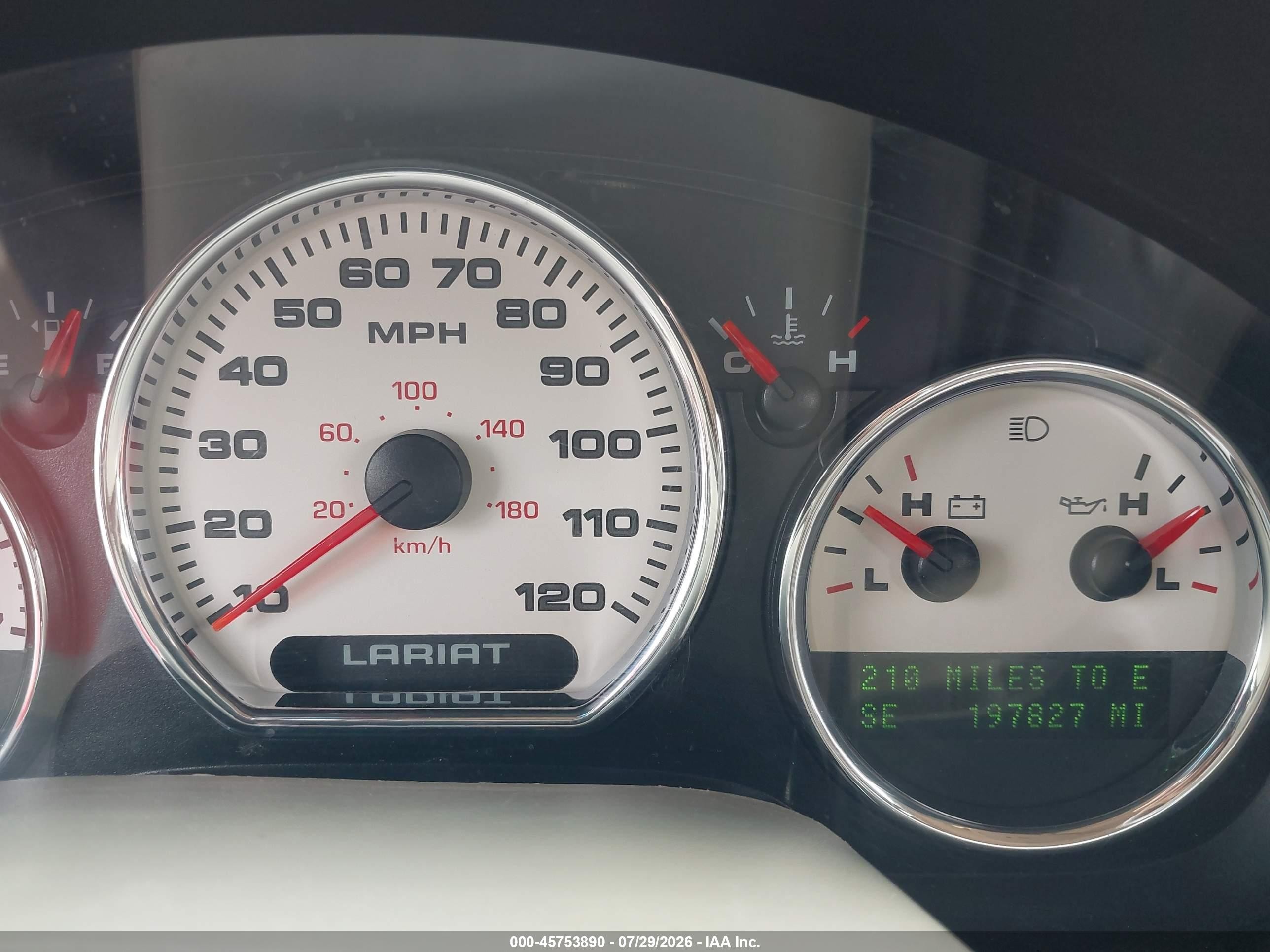 2005 Ford F-150 Fx4/lariat/xlt Red vin: 1FTPW14545FA08406