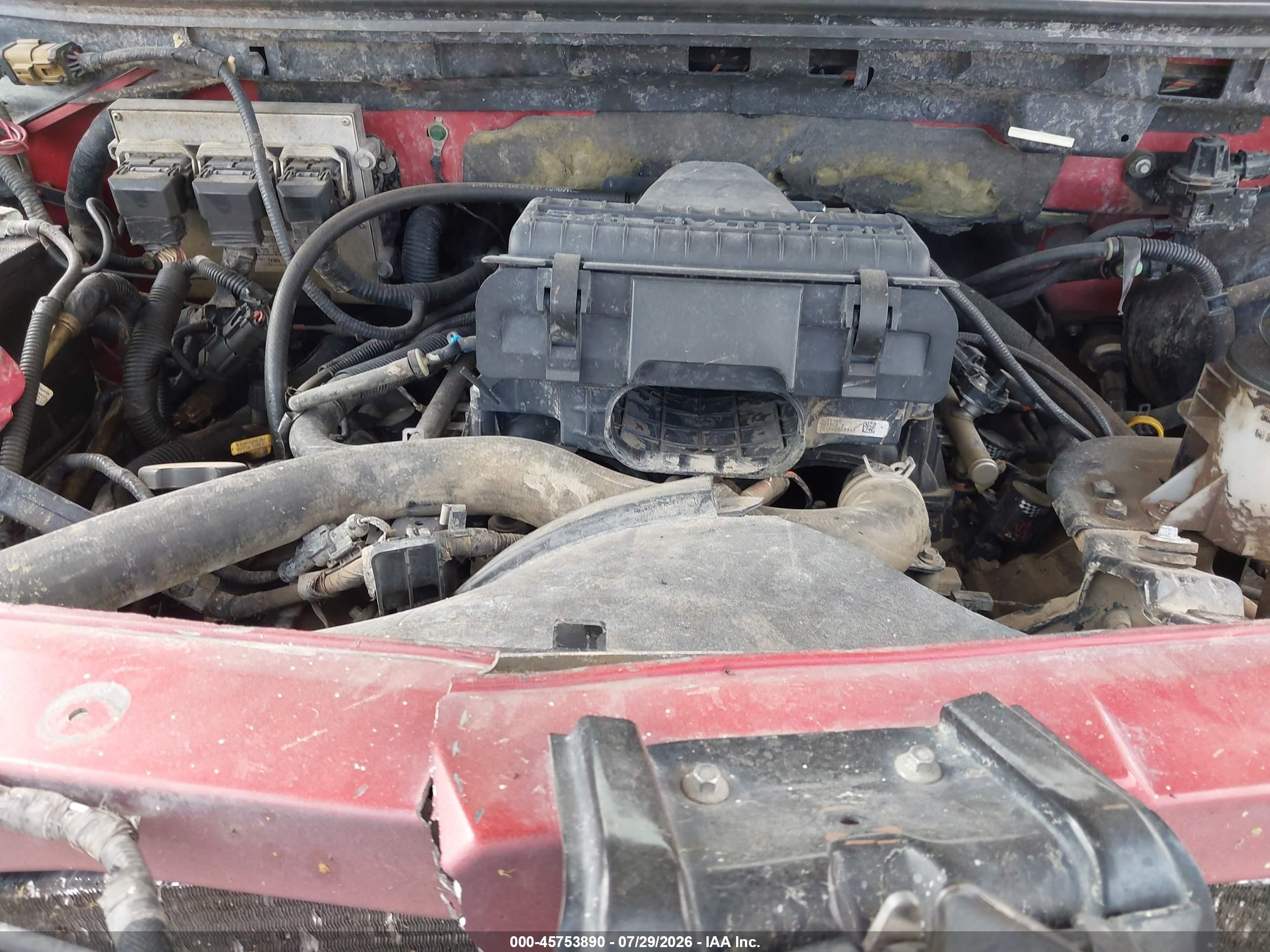 2005 Ford F-150 Fx4/lariat/xlt Red vin: 1FTPW14545FA08406