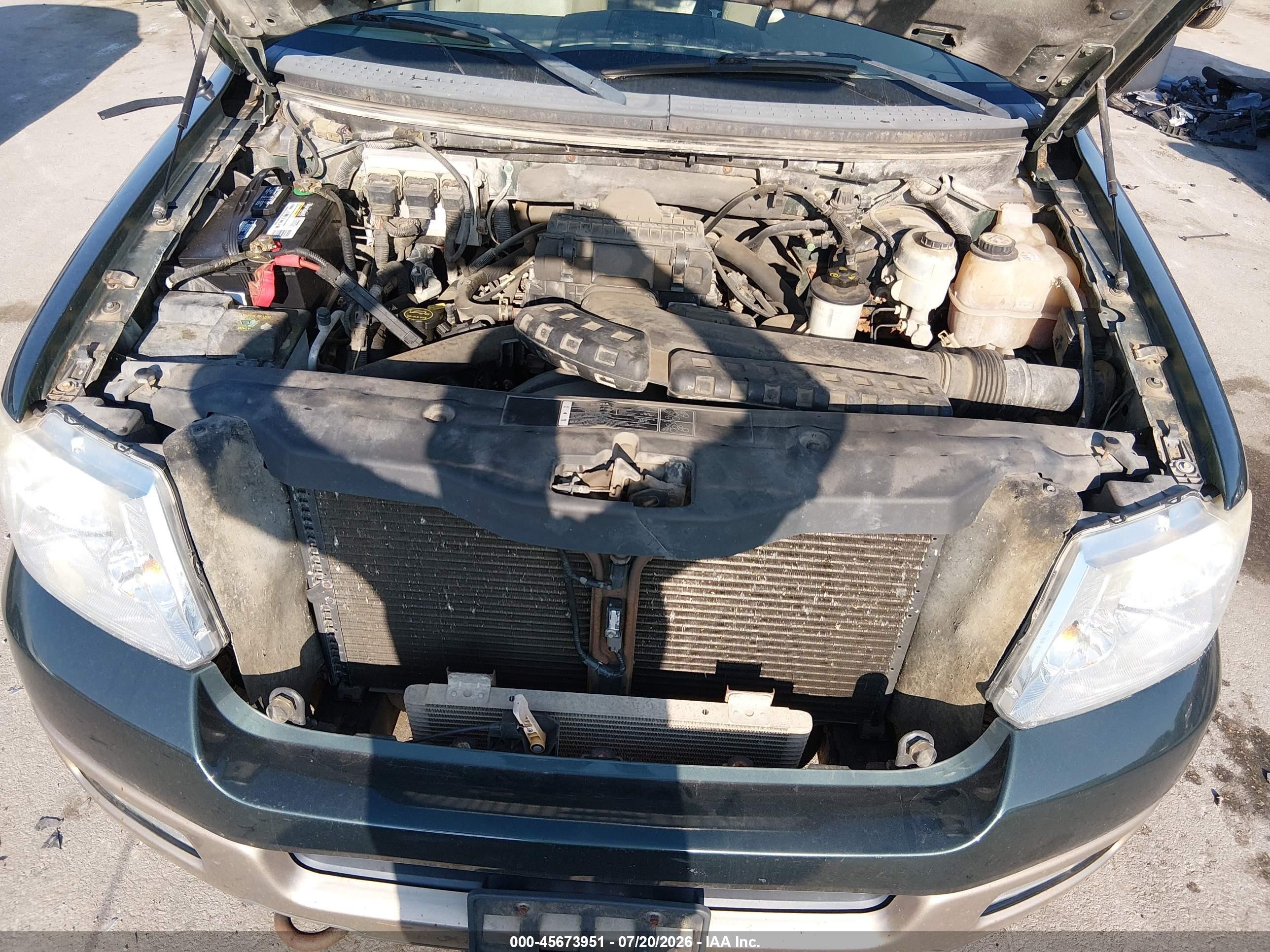2005 Ford F-150 Fx4/lariat/xlt Green vin: 1FTPW14545FA28249