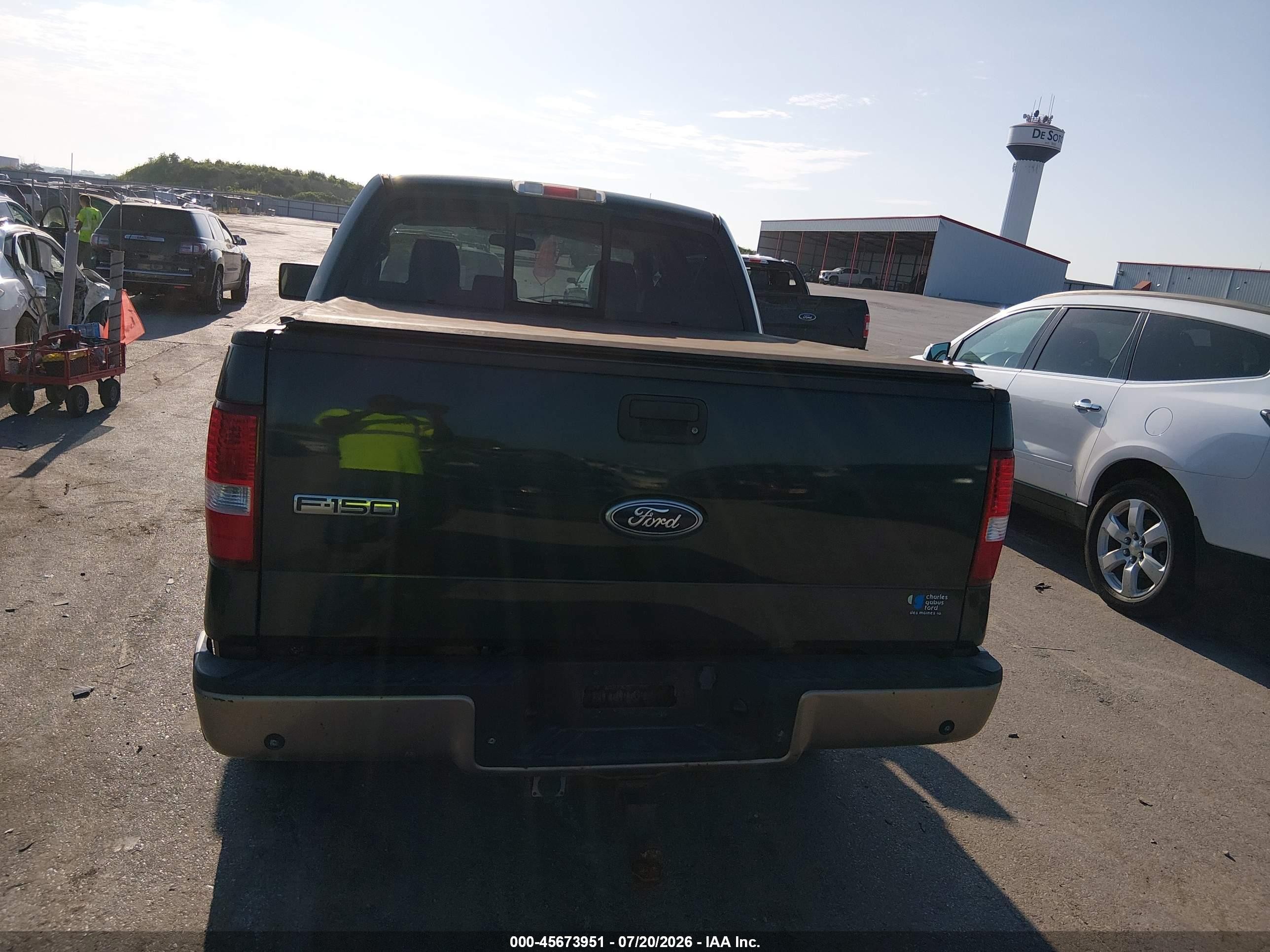 2005 Ford F-150 Fx4/lariat/xlt Green vin: 1FTPW14545FA28249