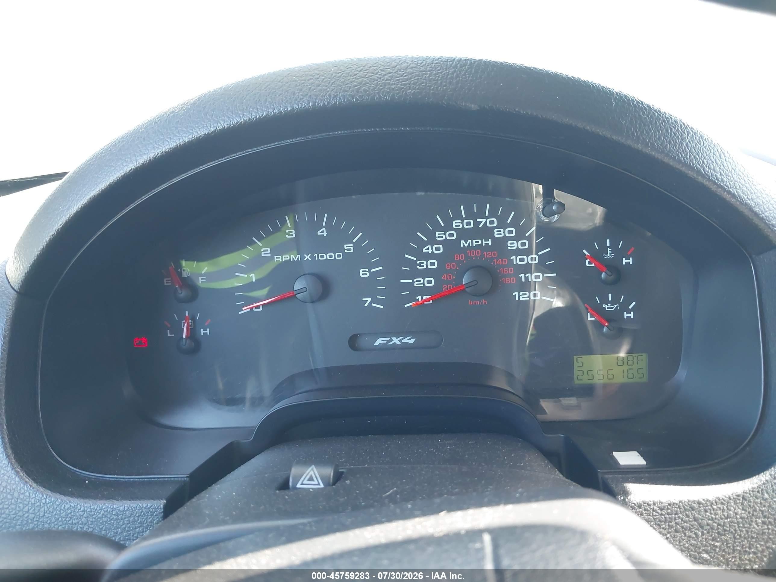 2005 Ford F-150 Fx4/lariat/xlt White vin: 1FTPW14545FA32883