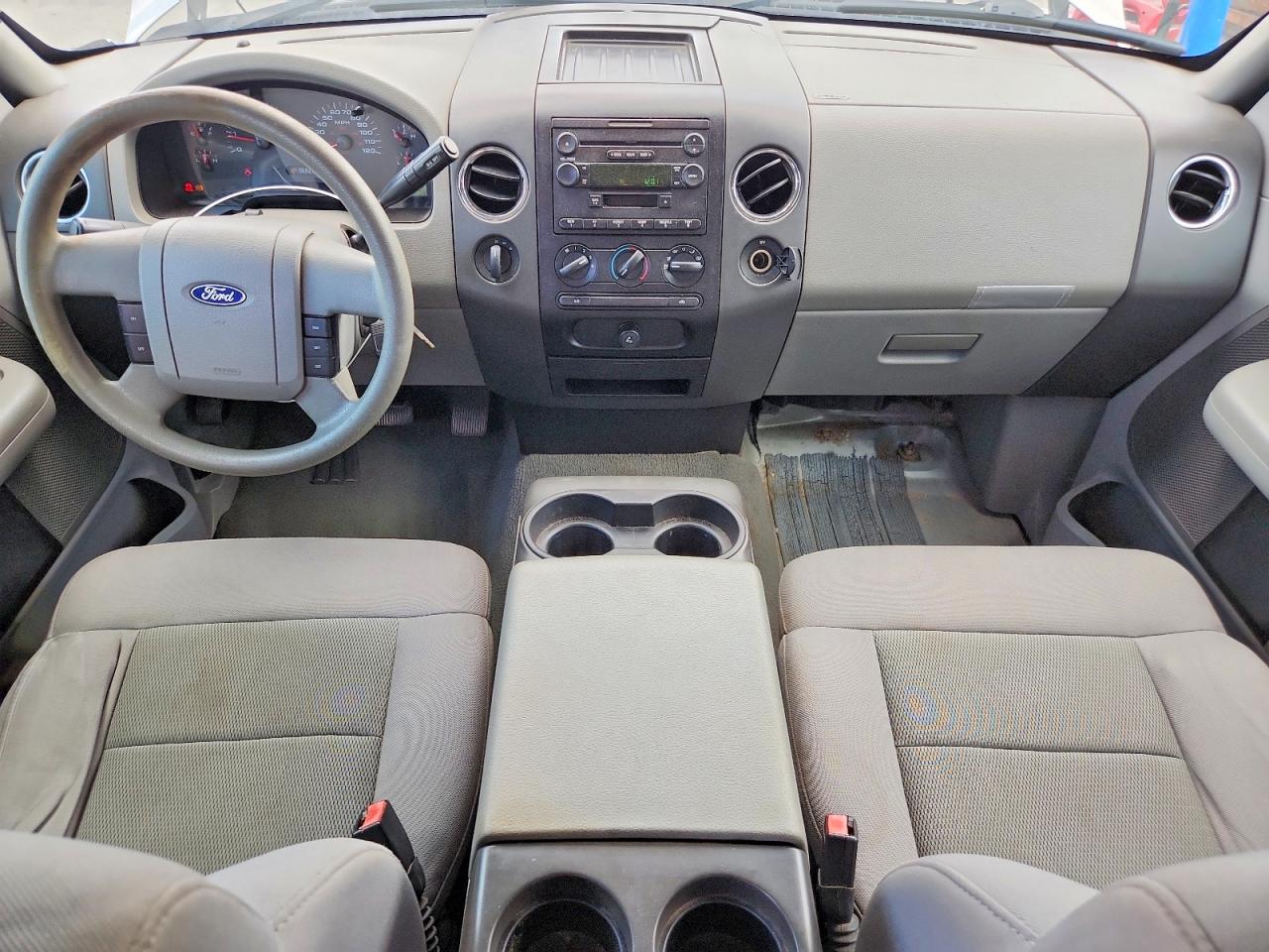 2005 Ford F150 Supercrew Silver vin: 1FTPW14545FA77029