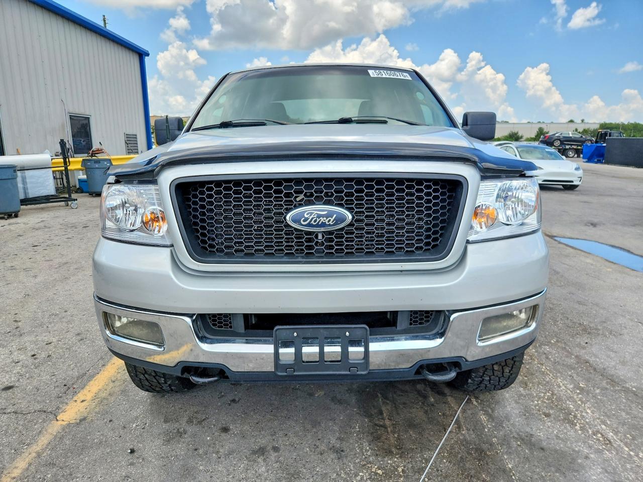 2005 Ford F150 Supercrew Silver vin: 1FTPW14545FA77029