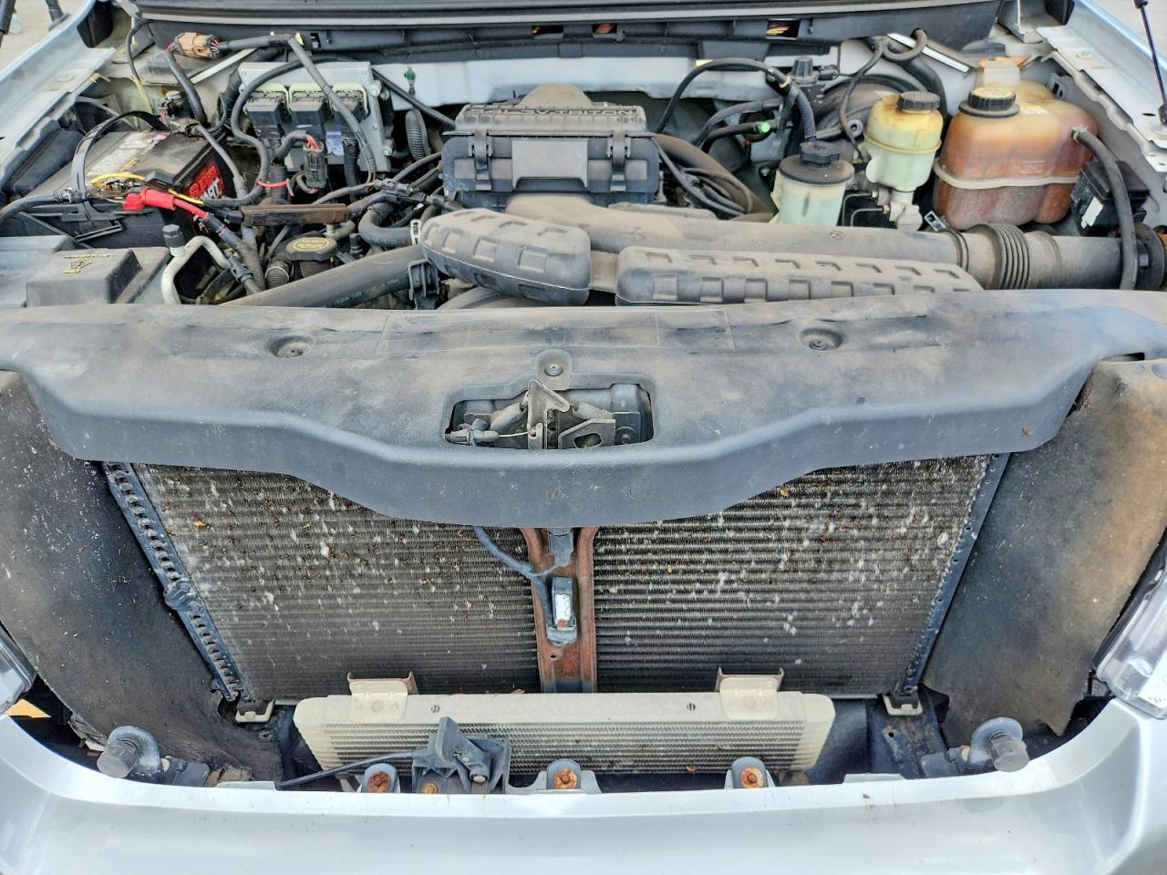 2005 Ford F150 Supercrew Silver vin: 1FTPW14545FA77029