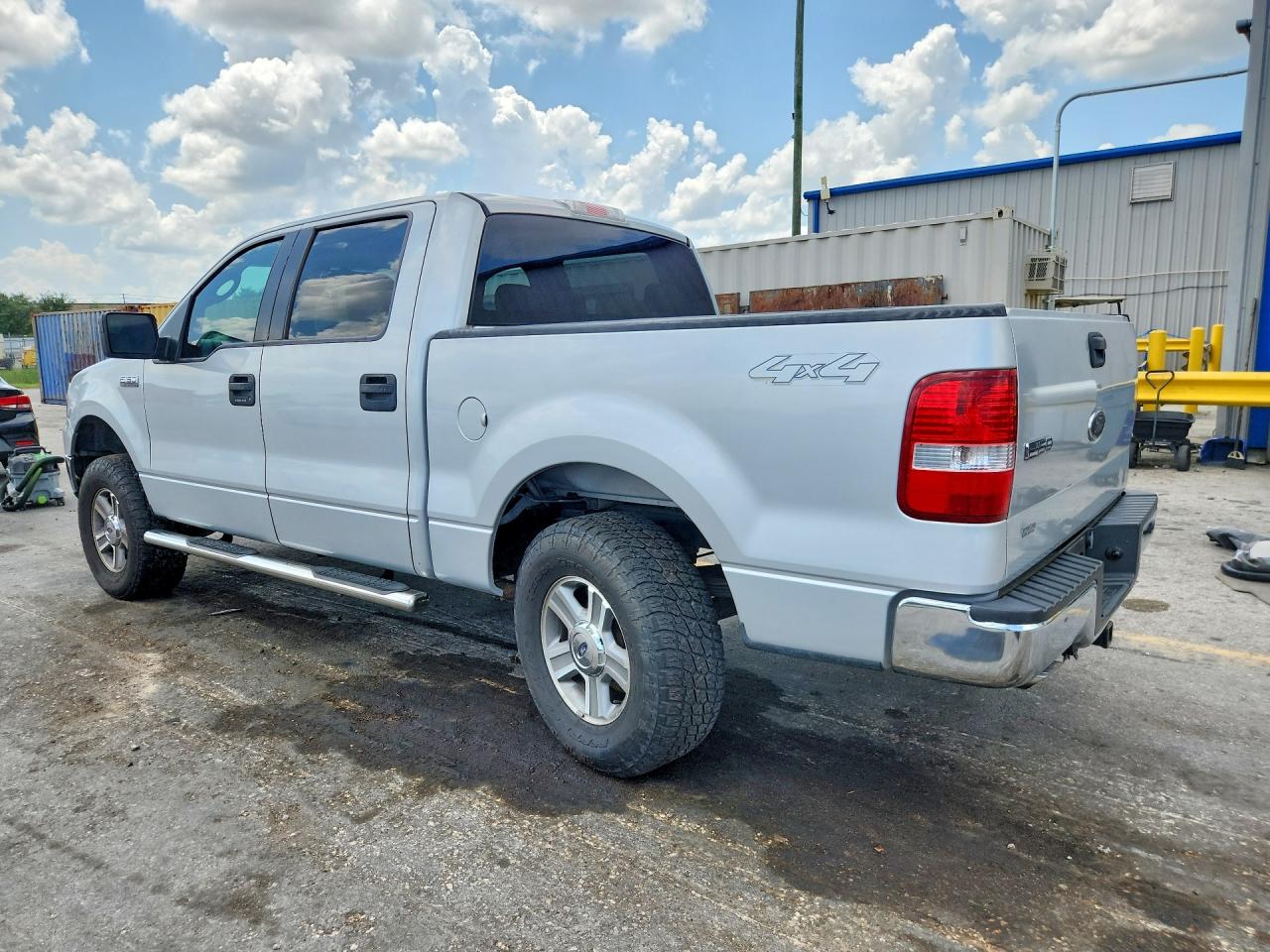 2005 Ford F150 Supercrew Silver vin: 1FTPW14545FA77029