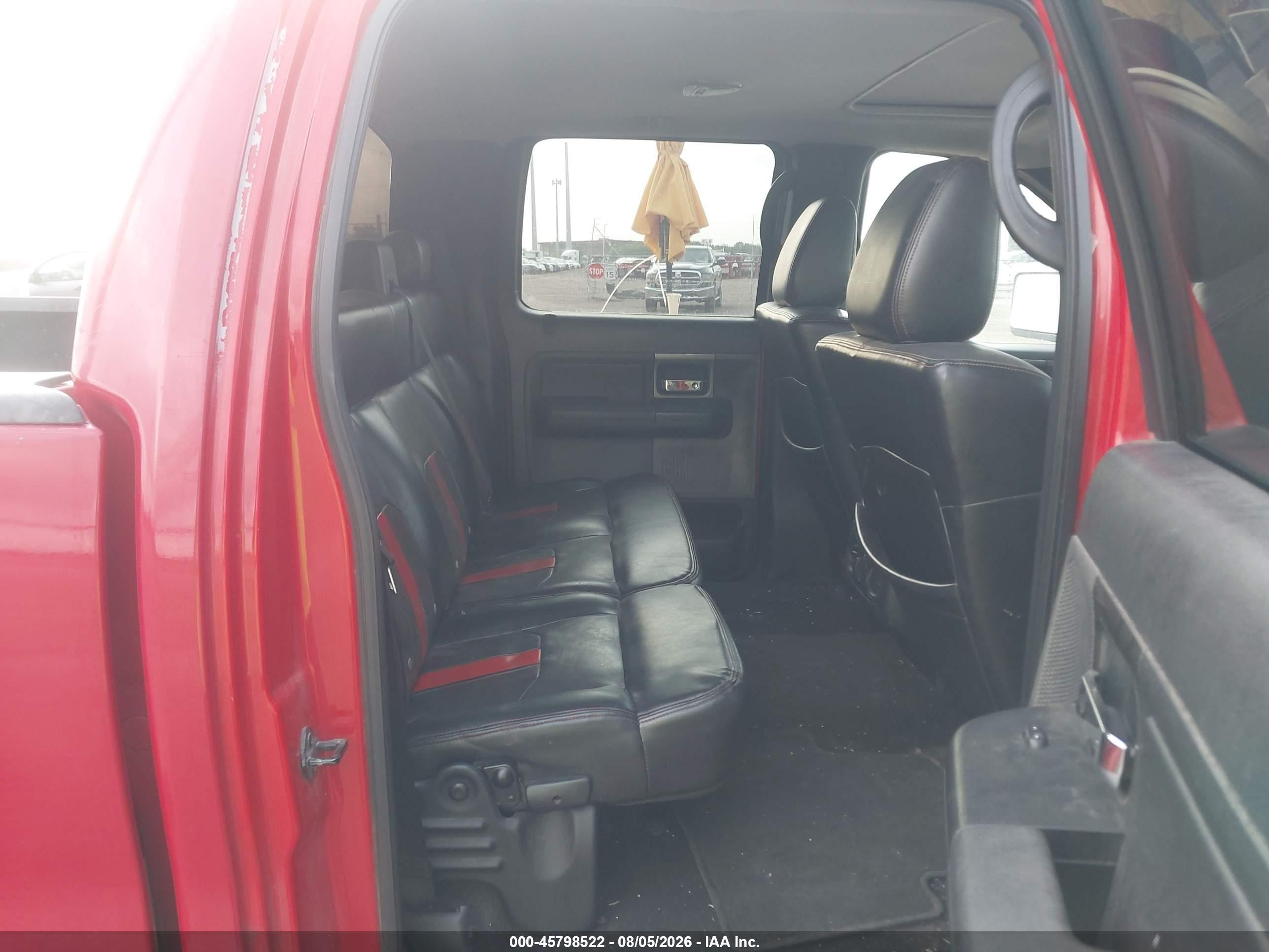 2005 Ford F-150 Fx4/lariat/xlt Red vin: 1FTPW14545FB01930