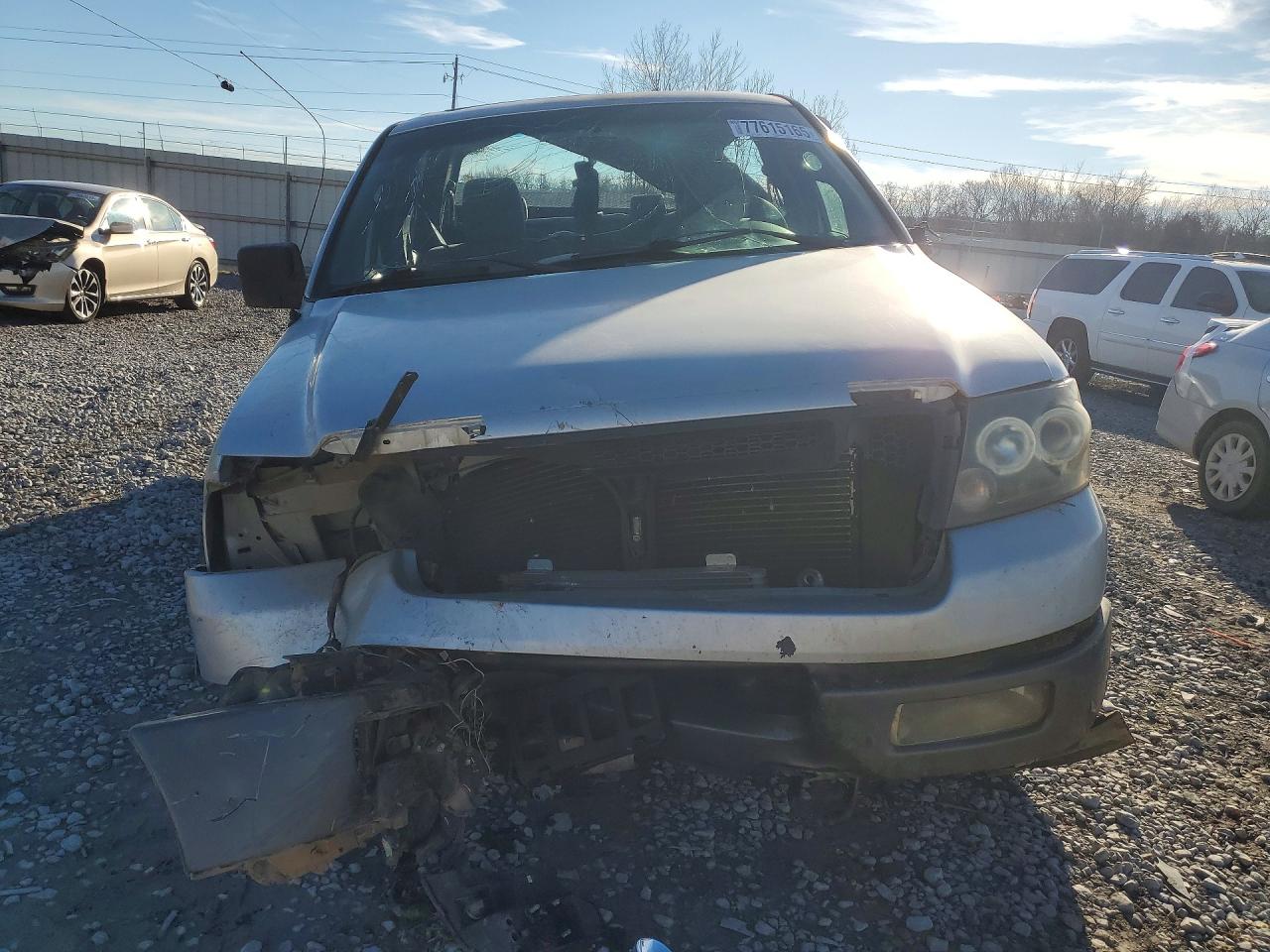 2005 Ford F150 Supercrew Silver vin: 1FTPW14545FB63473