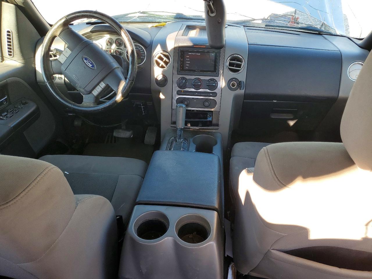 2005 Ford F150 Supercrew Silver vin: 1FTPW14545FB63473