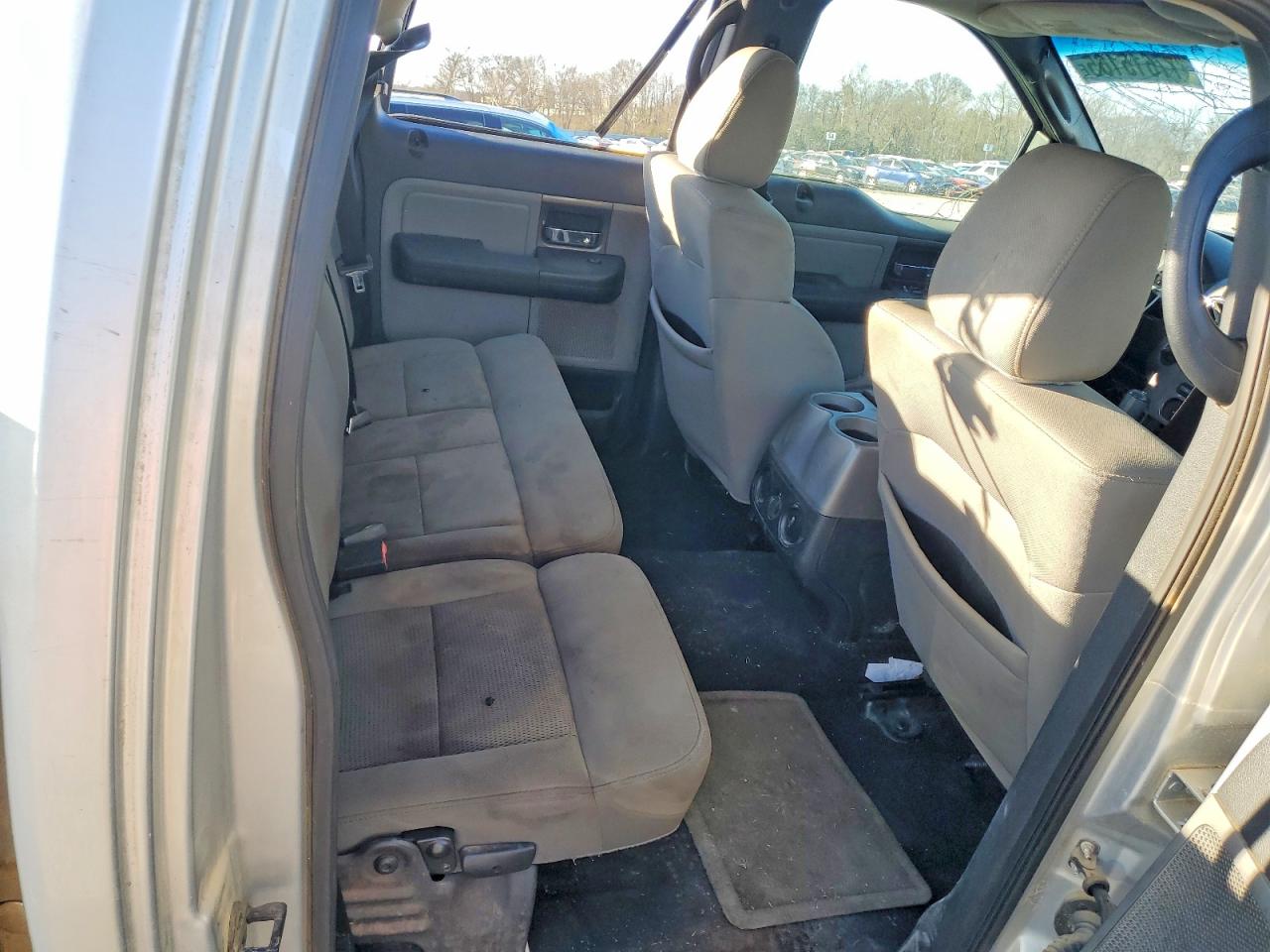 2005 Ford F150 Supercrew Silver vin: 1FTPW14545FB63473