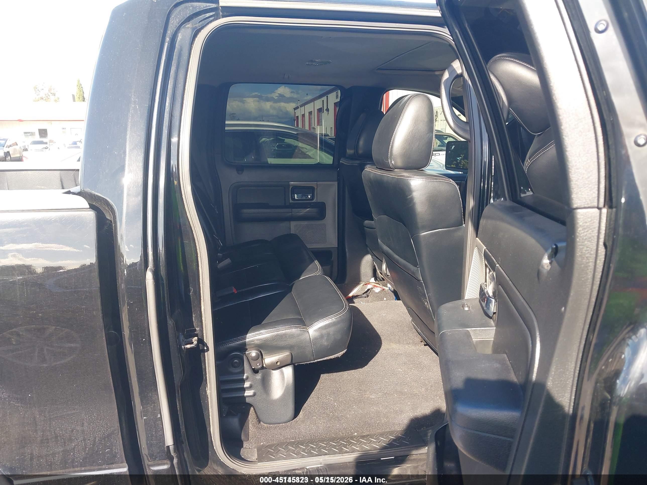 2005 Ford F-150 Fx4/lariat/xlt Black vin: 1FTPW14545KC00061