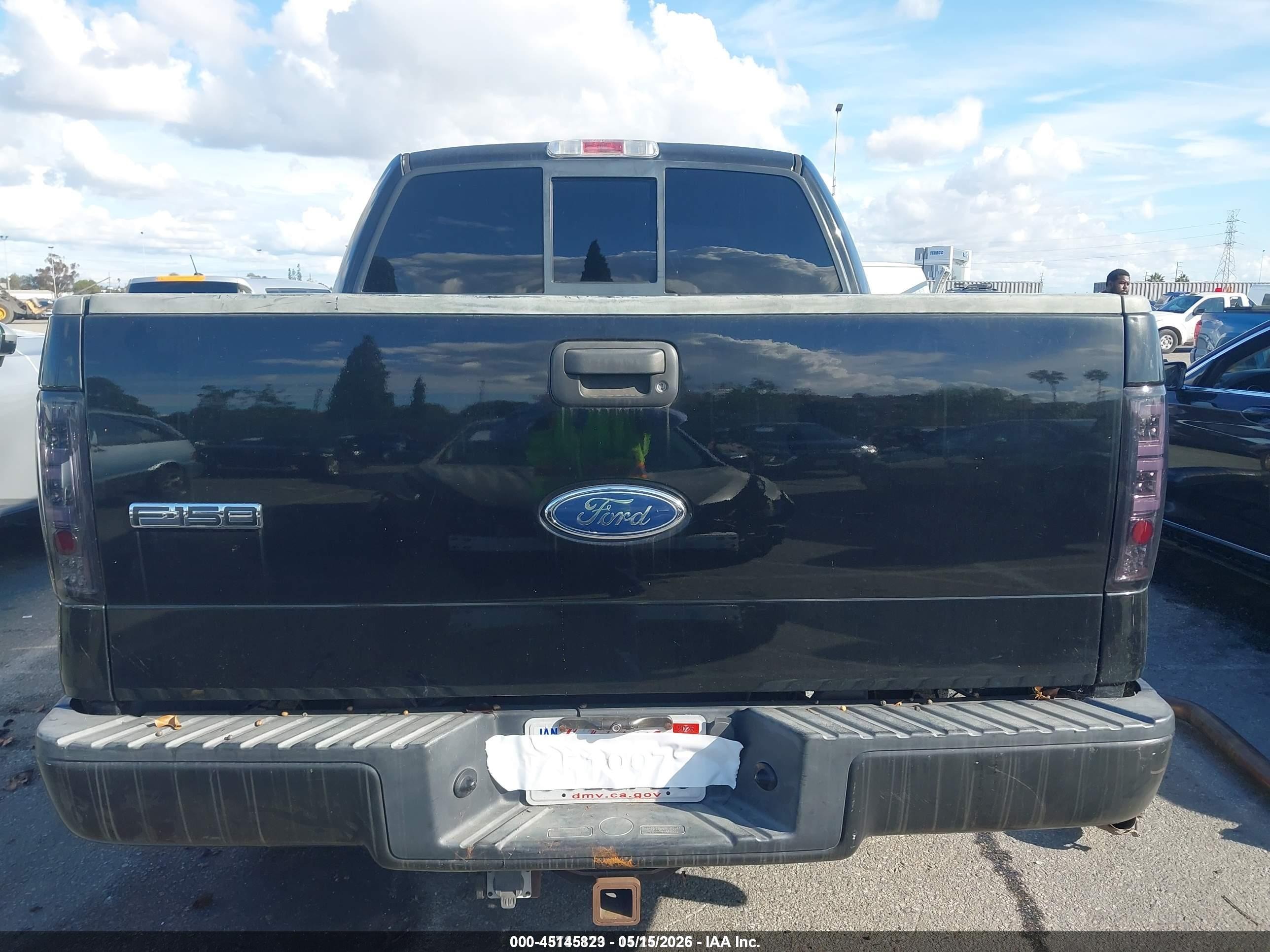2005 Ford F-150 Fx4/lariat/xlt Black vin: 1FTPW14545KC00061