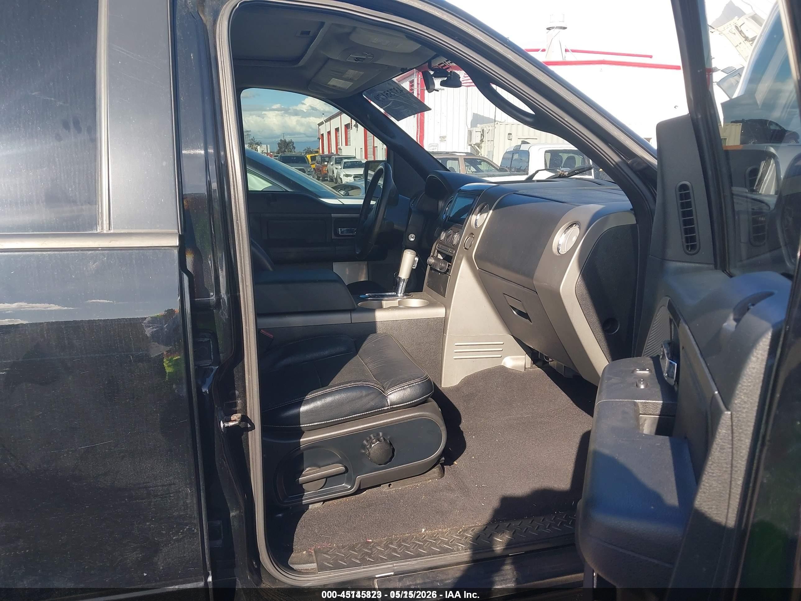 2005 Ford F-150 Fx4/lariat/xlt Black vin: 1FTPW14545KC00061