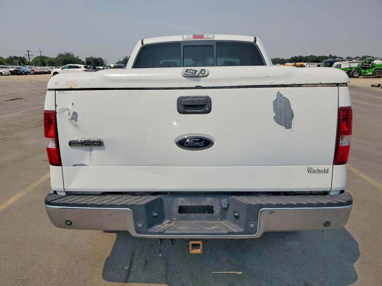2005 Ford F150 Supercrew White vin: 1FTPW14545KC55559