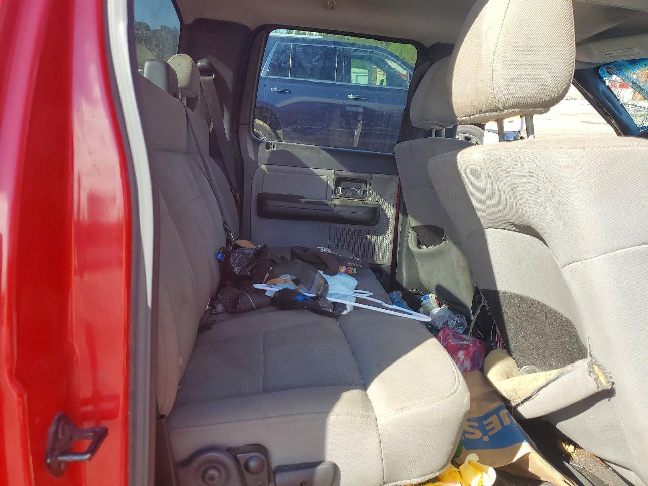 2005 Ford F150 Supercrew Красный vin: 1FTPW14545KC59210