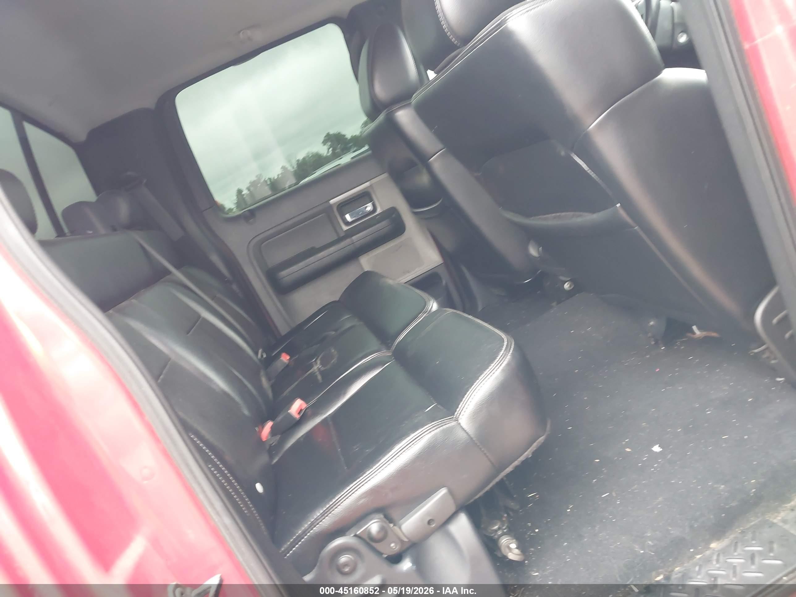 2005 Ford F-150 Fx4/lariat/xlt Red vin: 1FTPW14545KC87993