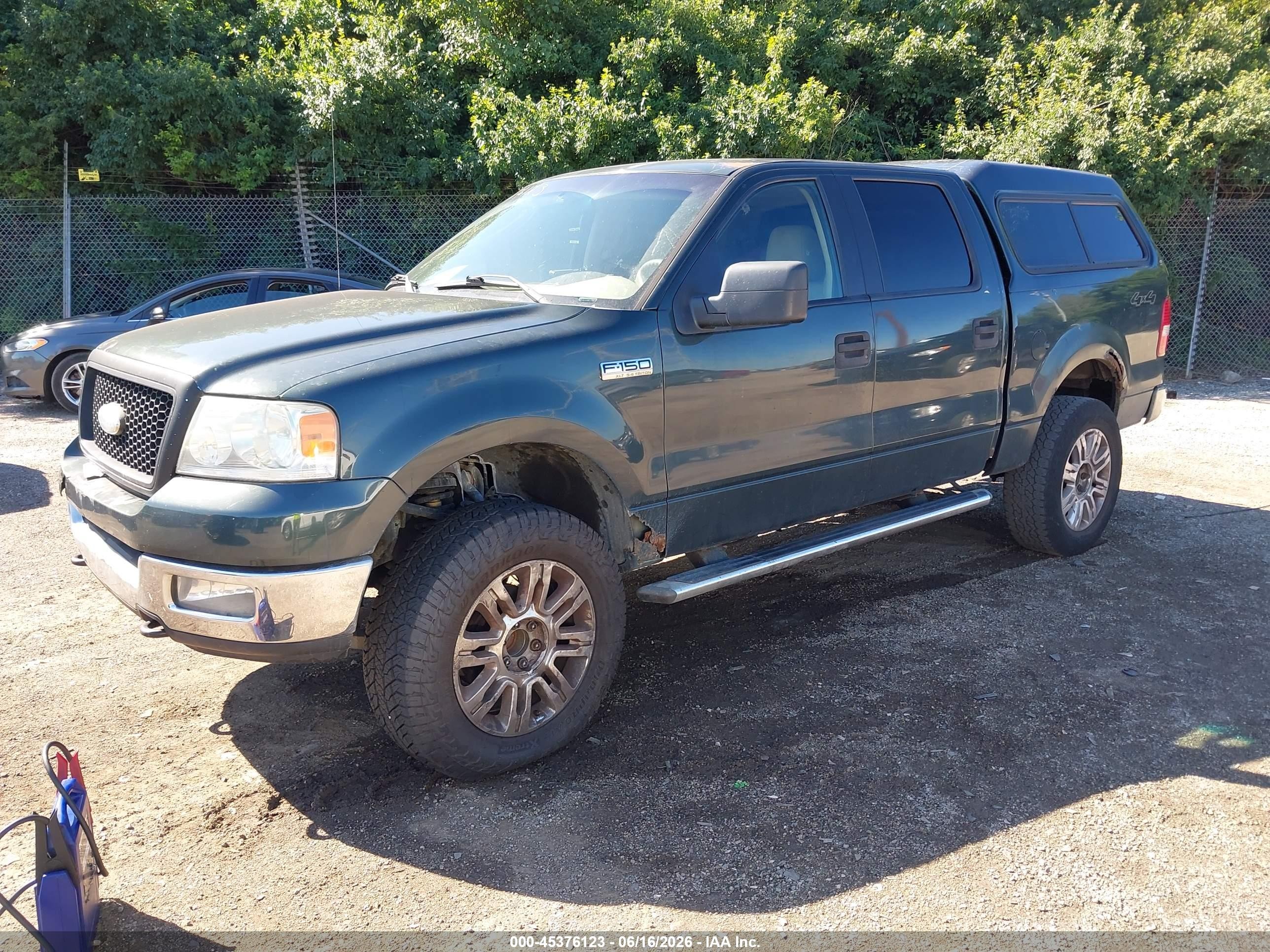 2005 Ford F-150 Fx4/lariat/xlt Gray vin: 1FTPW14545KD36514