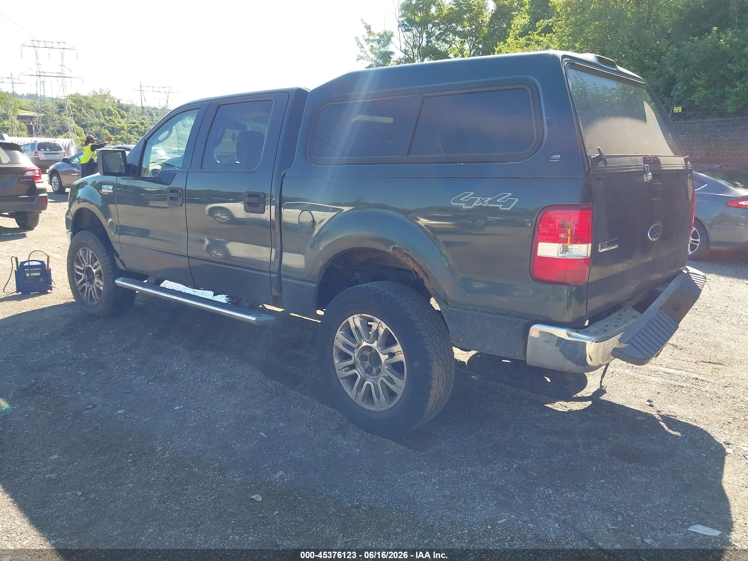 2005 Ford F-150 Fx4/lariat/xlt Gray vin: 1FTPW14545KD36514