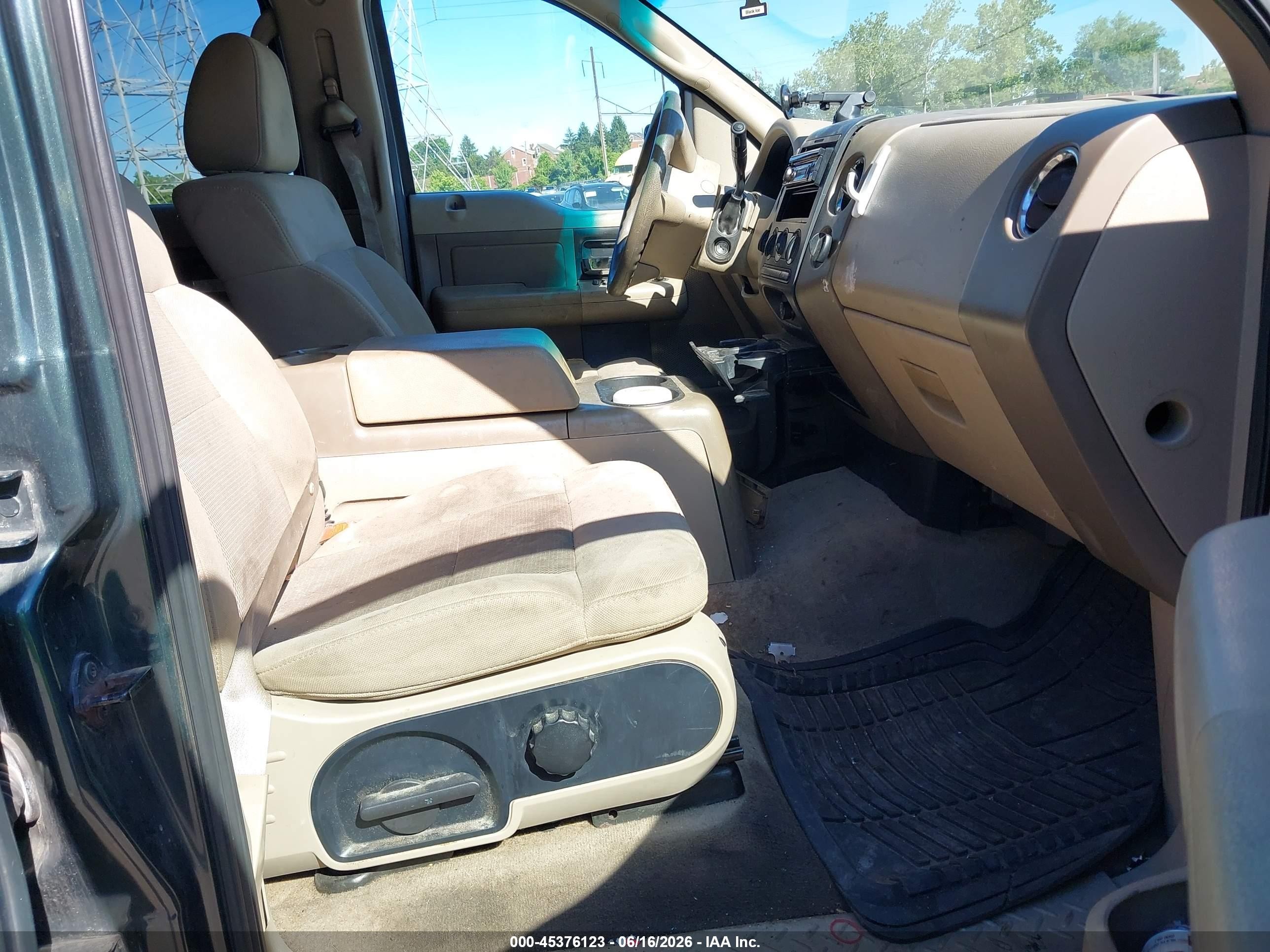 2005 Ford F-150 Fx4/lariat/xlt Gray vin: 1FTPW14545KD36514
