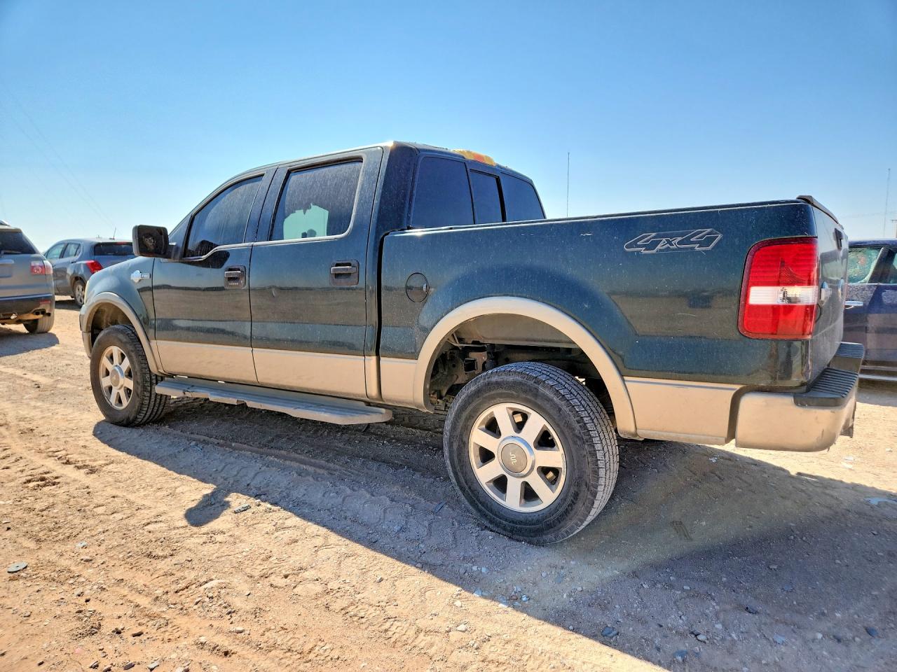 2005 Ford F150 Supercrew Green vin: 1FTPW14545KD36576
