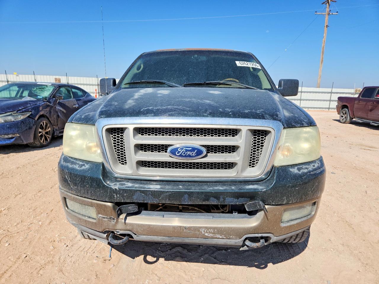 2005 Ford F150 Supercrew Green vin: 1FTPW14545KD36576