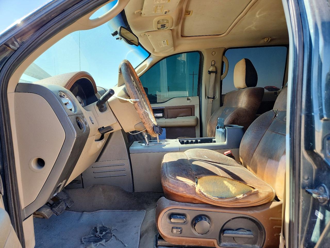 2005 Ford F150 Supercrew Green vin: 1FTPW14545KD36576