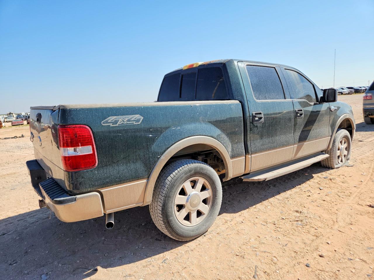 2005 Ford F150 Supercrew Green vin: 1FTPW14545KD36576
